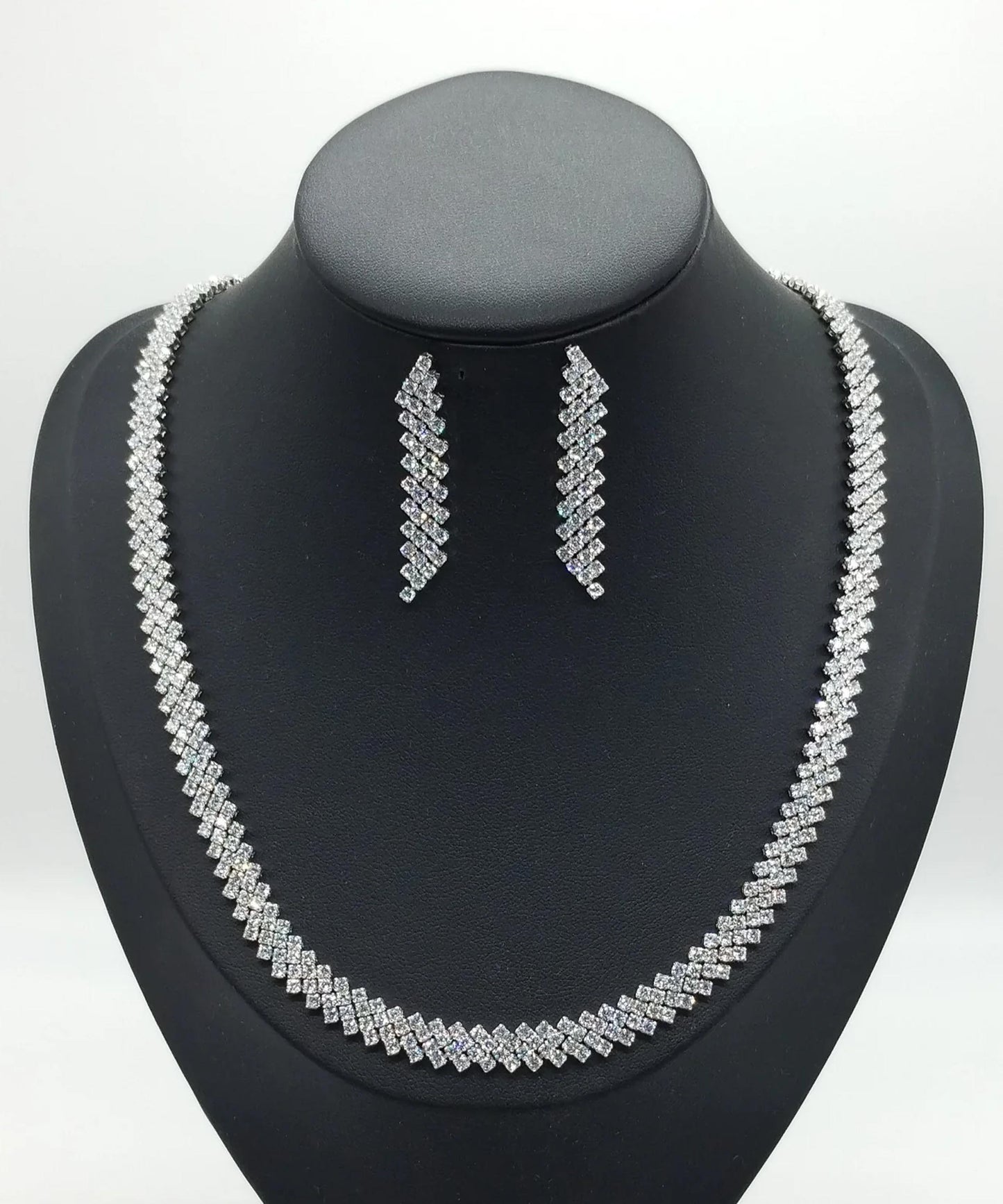 ENZO RUSSO Parure con Zirconi Crystal