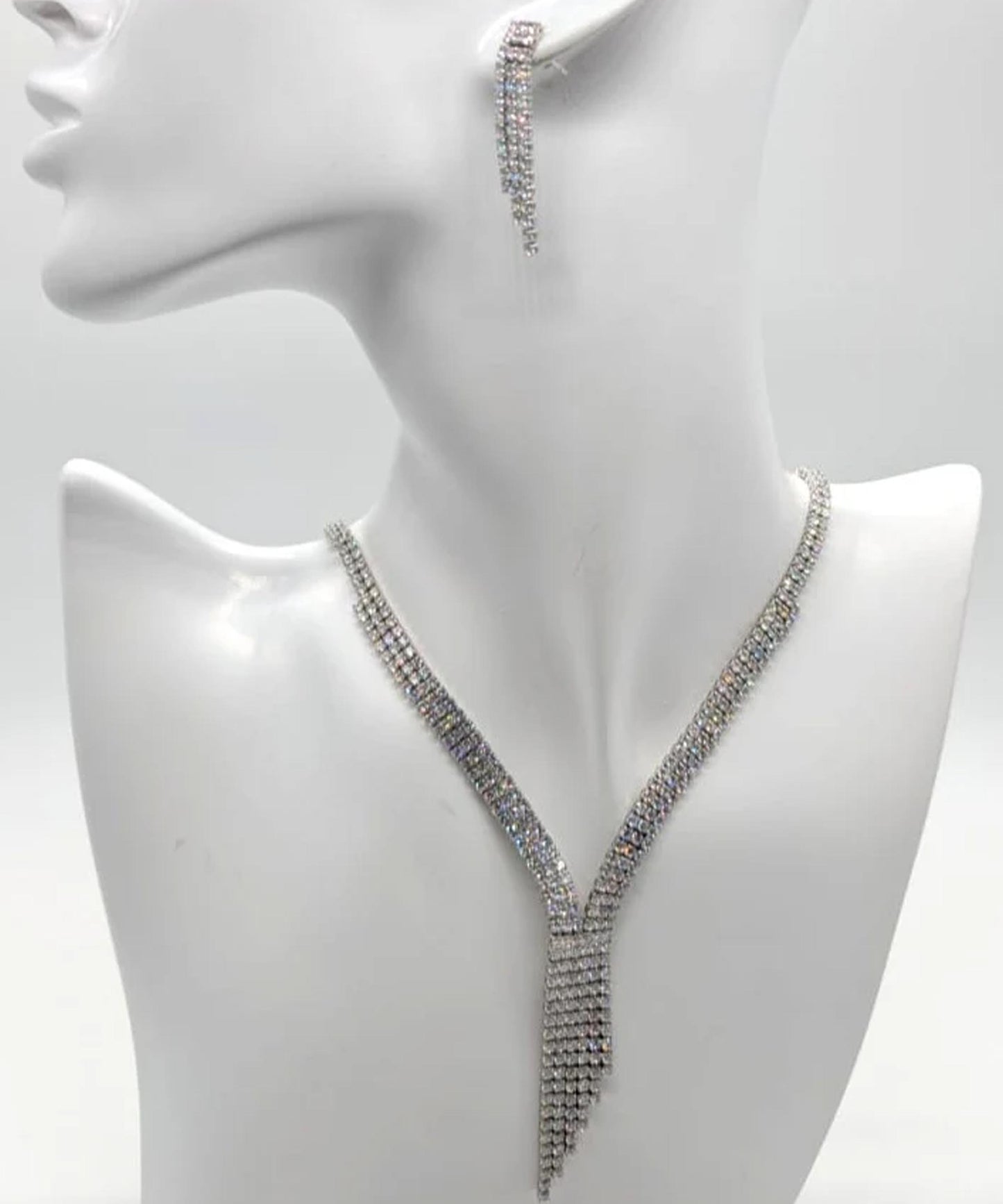 ENZO RUSSO Crystal Cubic Zirconia Jewelry Set
