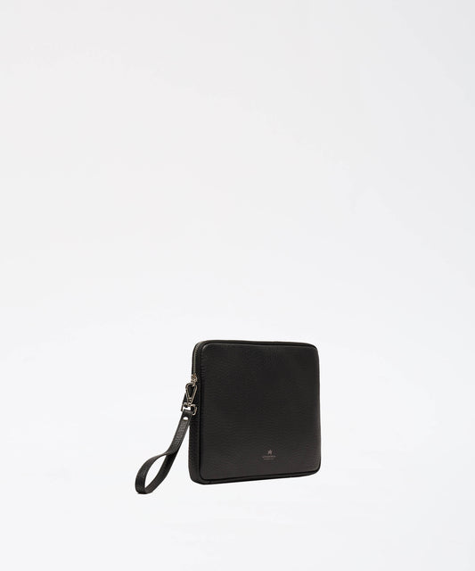 Clutch bags CUOIERIA FIORENTINA  Brad Men’s Tablet Pouch Nero | CUOIERIA FIORENTINA