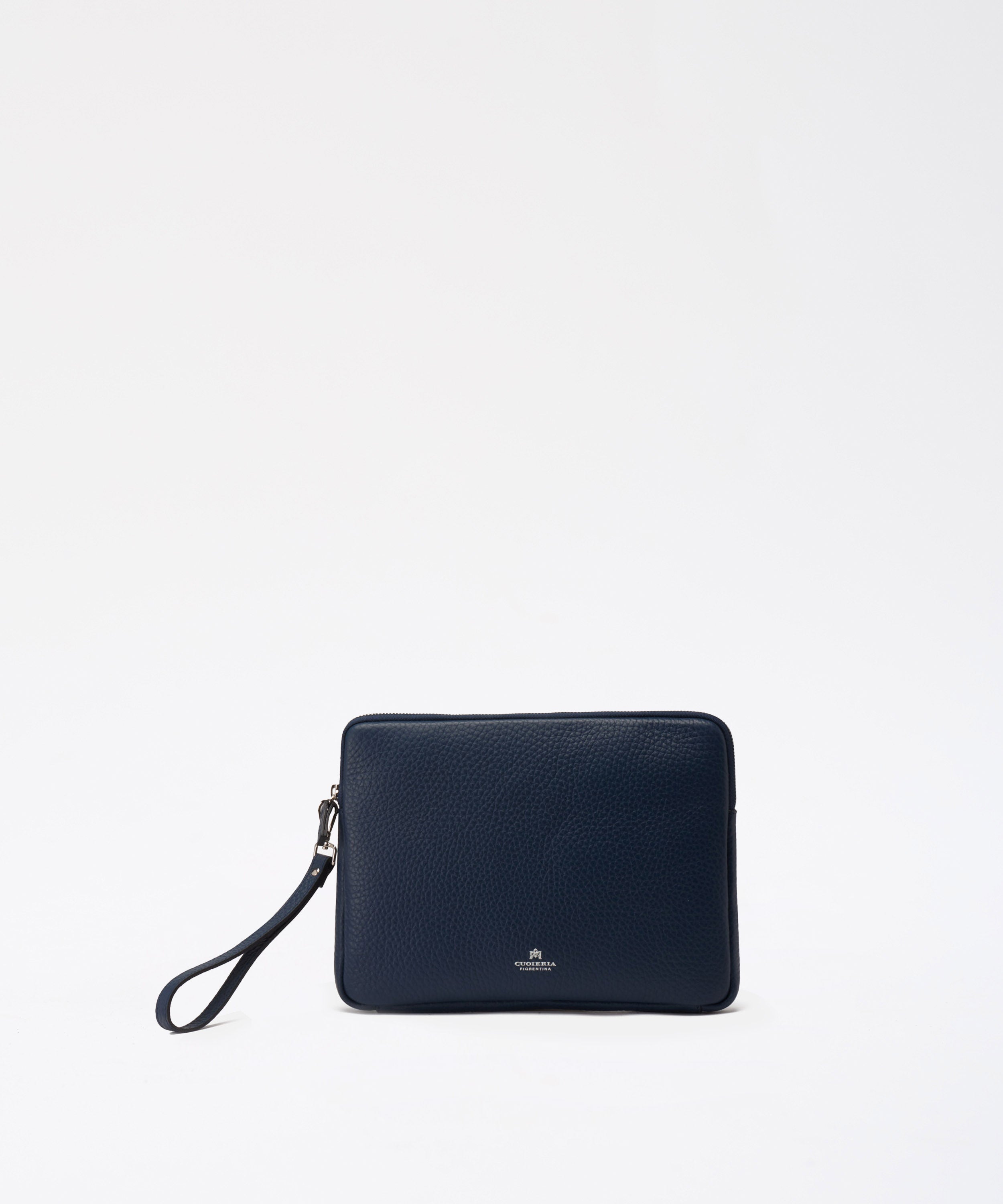 Clutch bags CUOIERIA FIORENTINA  Brad Men’s Tablet Pouch Avio | CUOIERIA FIORENTINA