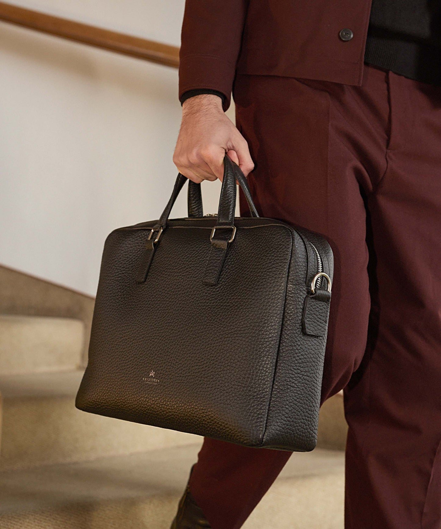 CUOIERIA FIORENTINA  Brad cartella 1 zip porta pc 15