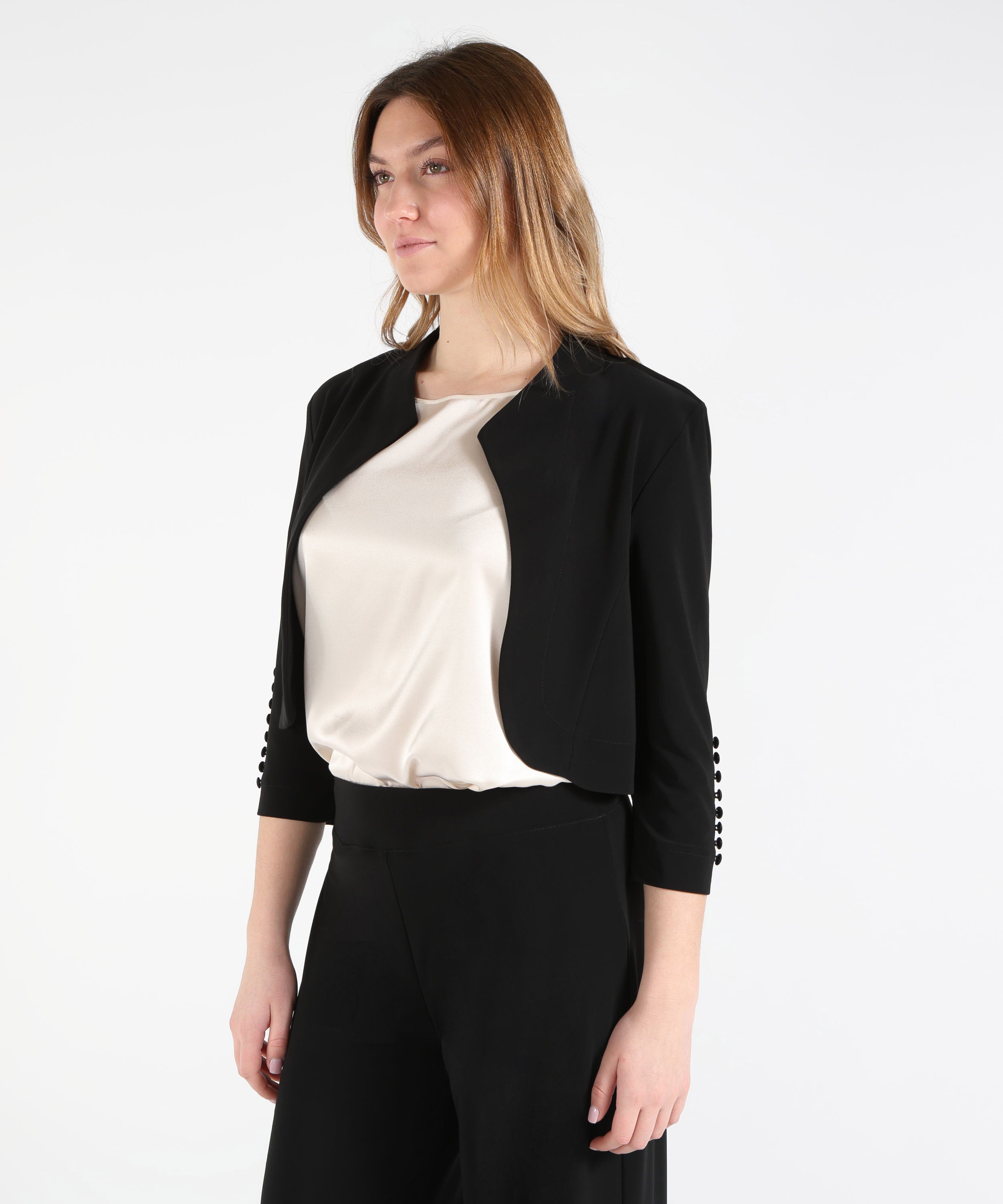 Boleri RIBKOFF Bolero girocollo Nero | RIBKOFF