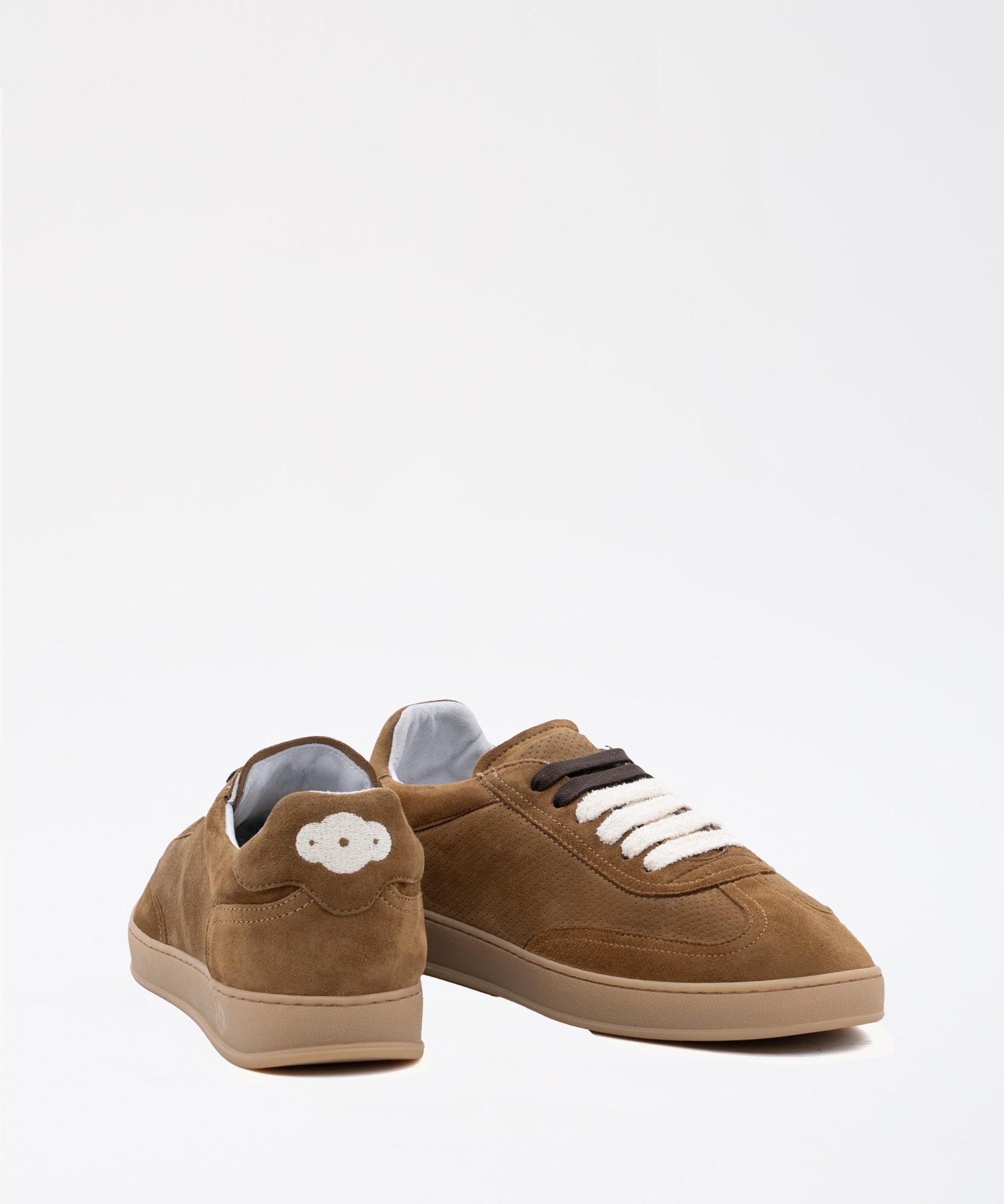 Sneakers SOLDINI 80 Sneaker in Suede Microforato Cammello | SOLDINI 80