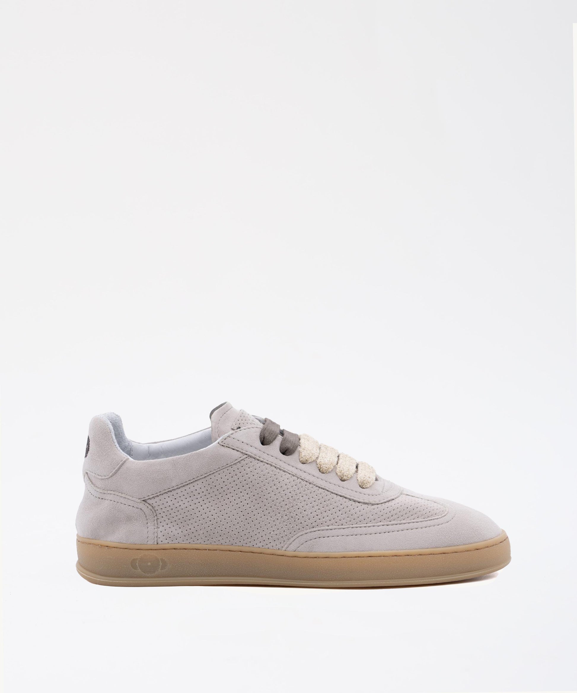 Sneakers SOLDINI 80 Sneaker in Suede Microforato Taupe | SOLDINI 80