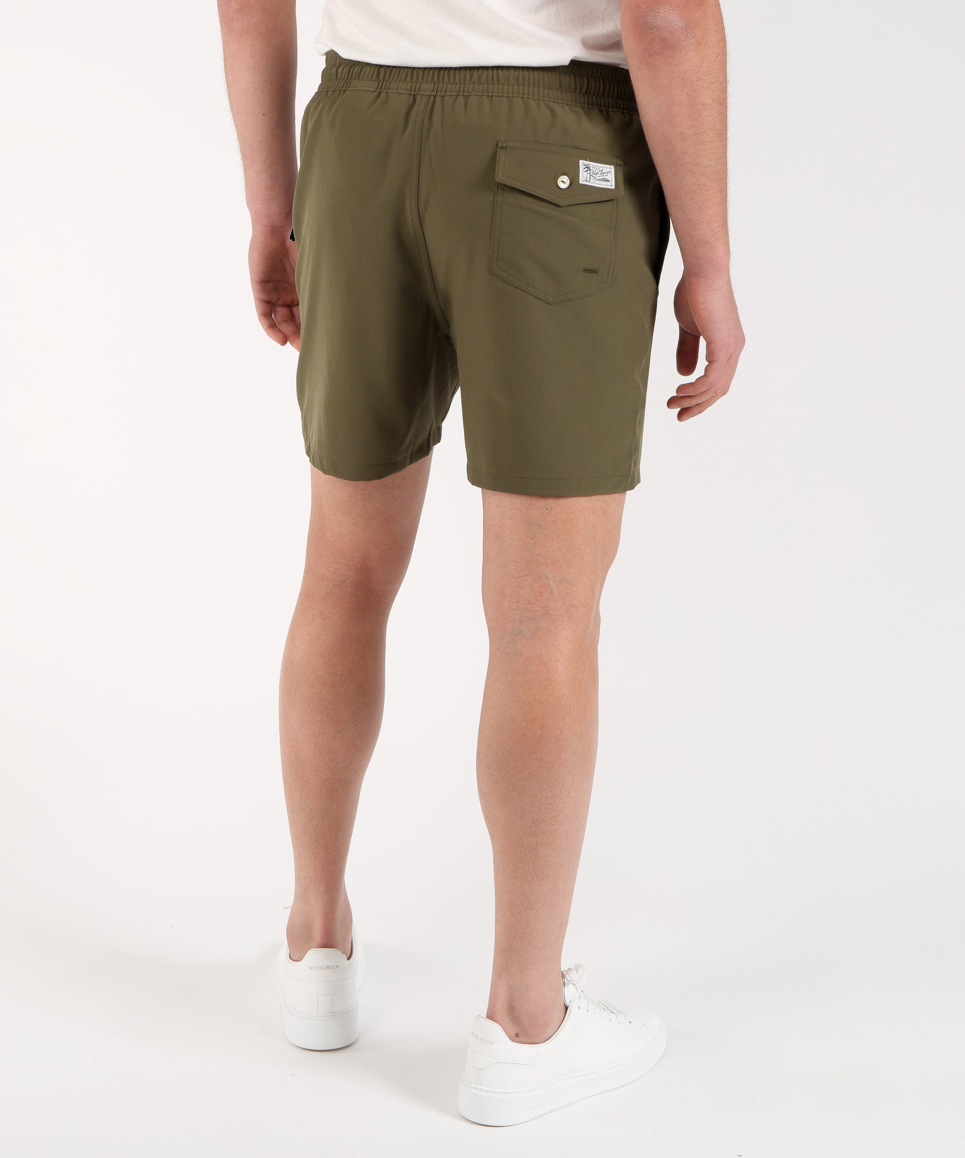 Costumi POLO RALPH LAUREN traveler mid trunk Oliva | POLO RALPH LAUREN