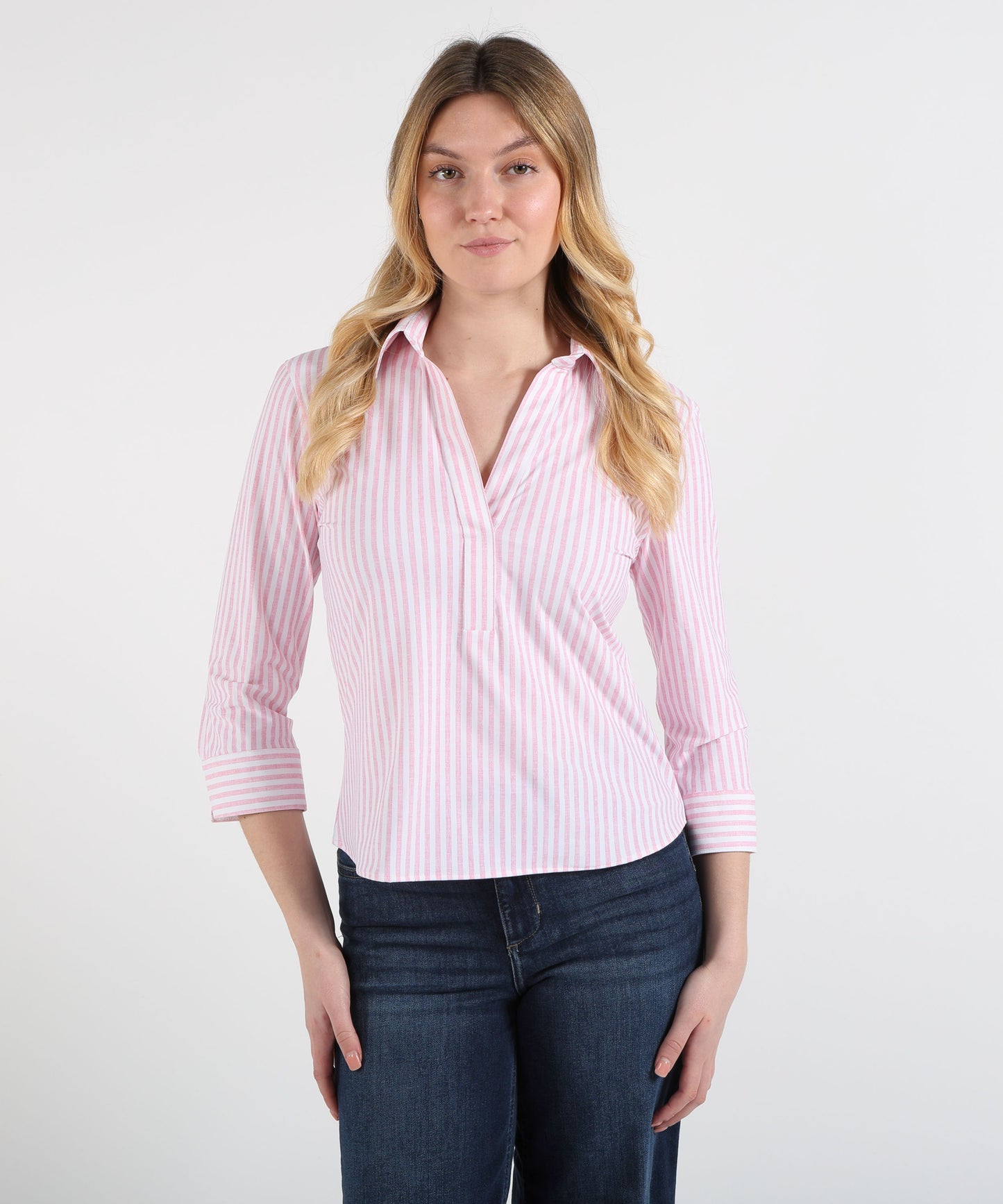 GHIRARDELLI Women’s Buttonless V-Neck Shirt