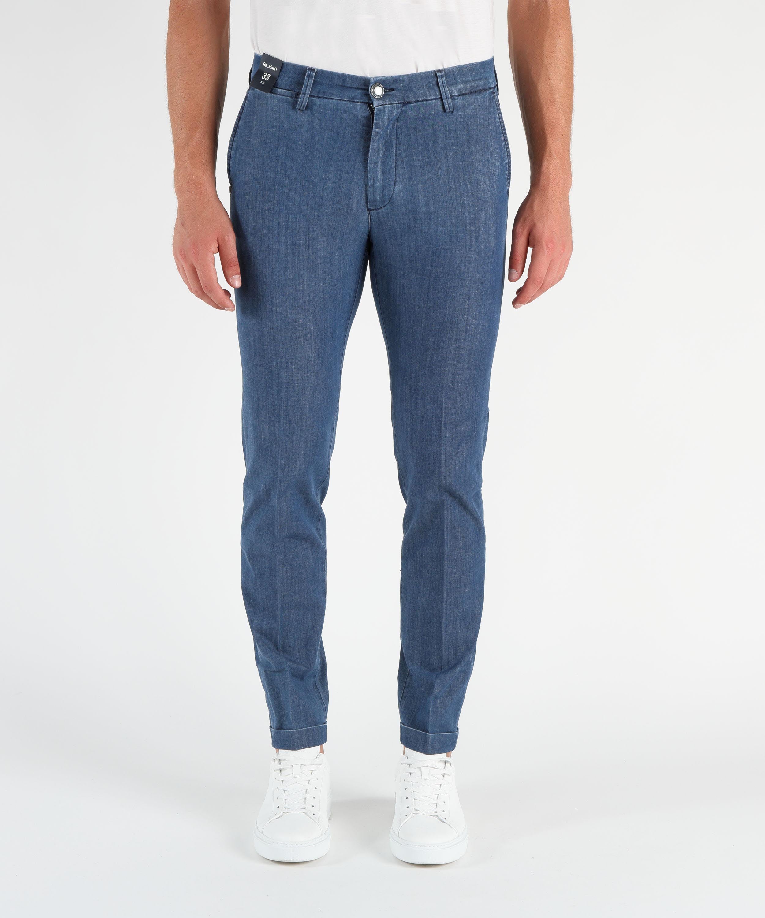 Jeans RE-HASH Pantalone mucha denim Denim | RE-HASH