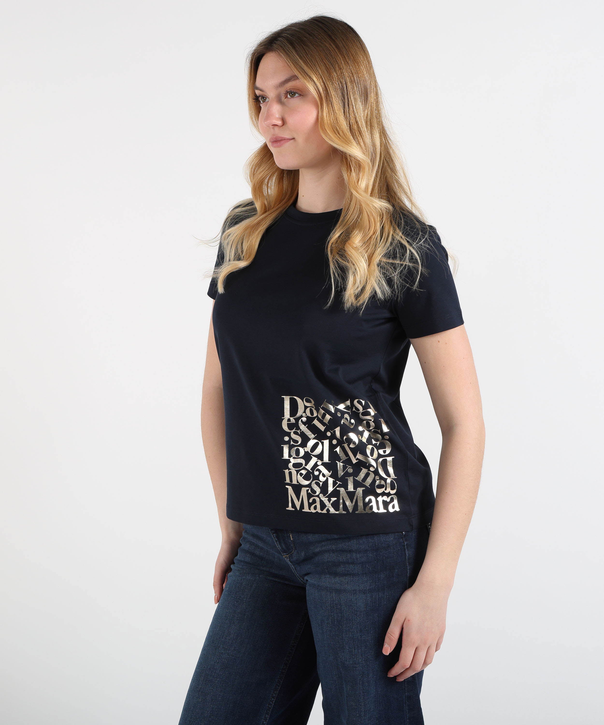 T-shirt 'S MAX MARA T-shirt edile Navy | 'S MAX MARA