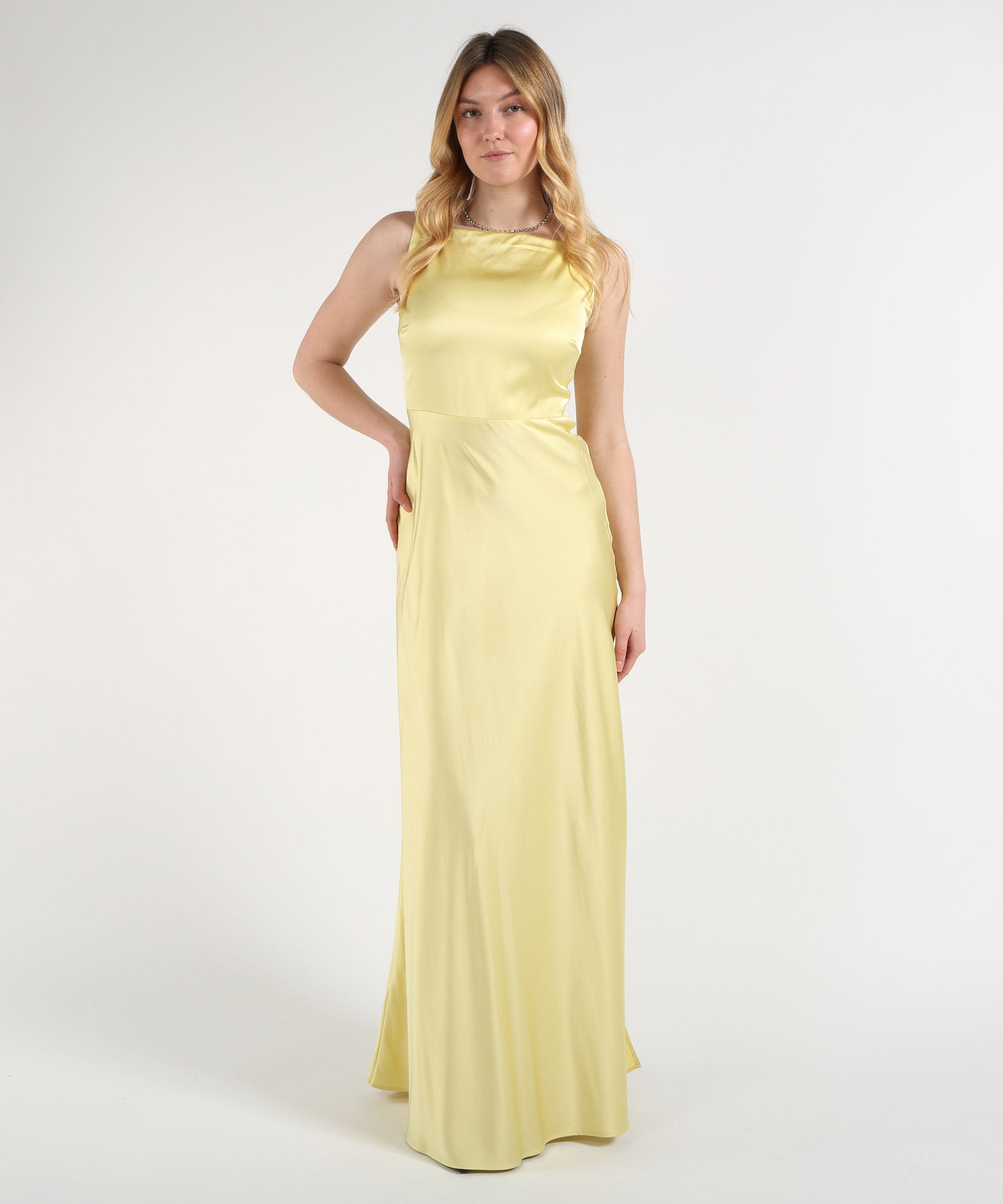 Dresses & Suits LIUJO BLACK Sleeveless Maxi Dress Limone | LIUJO BLACK