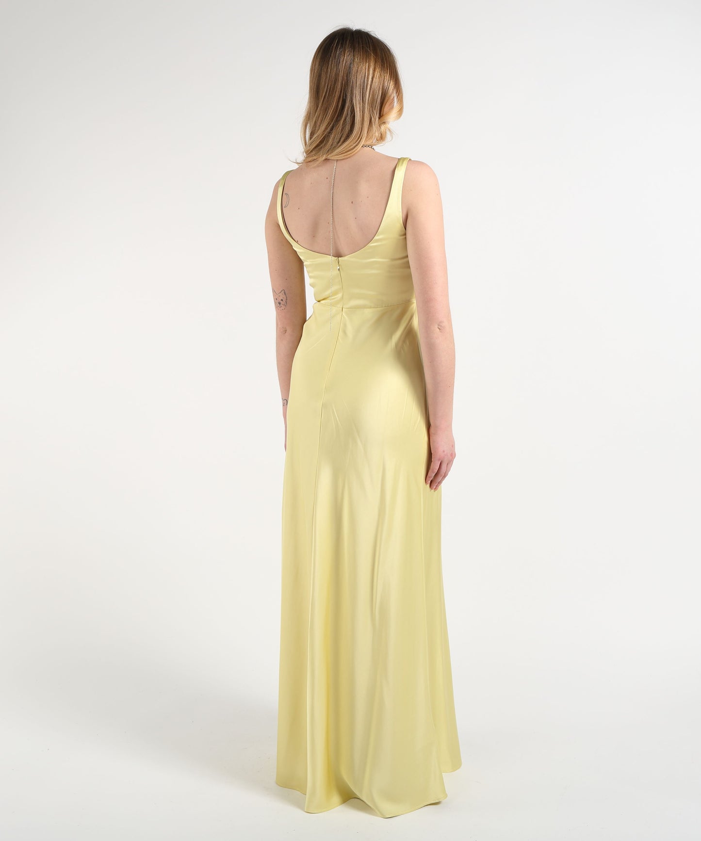 LIUJO BLACK Sleeveless Maxi Dress