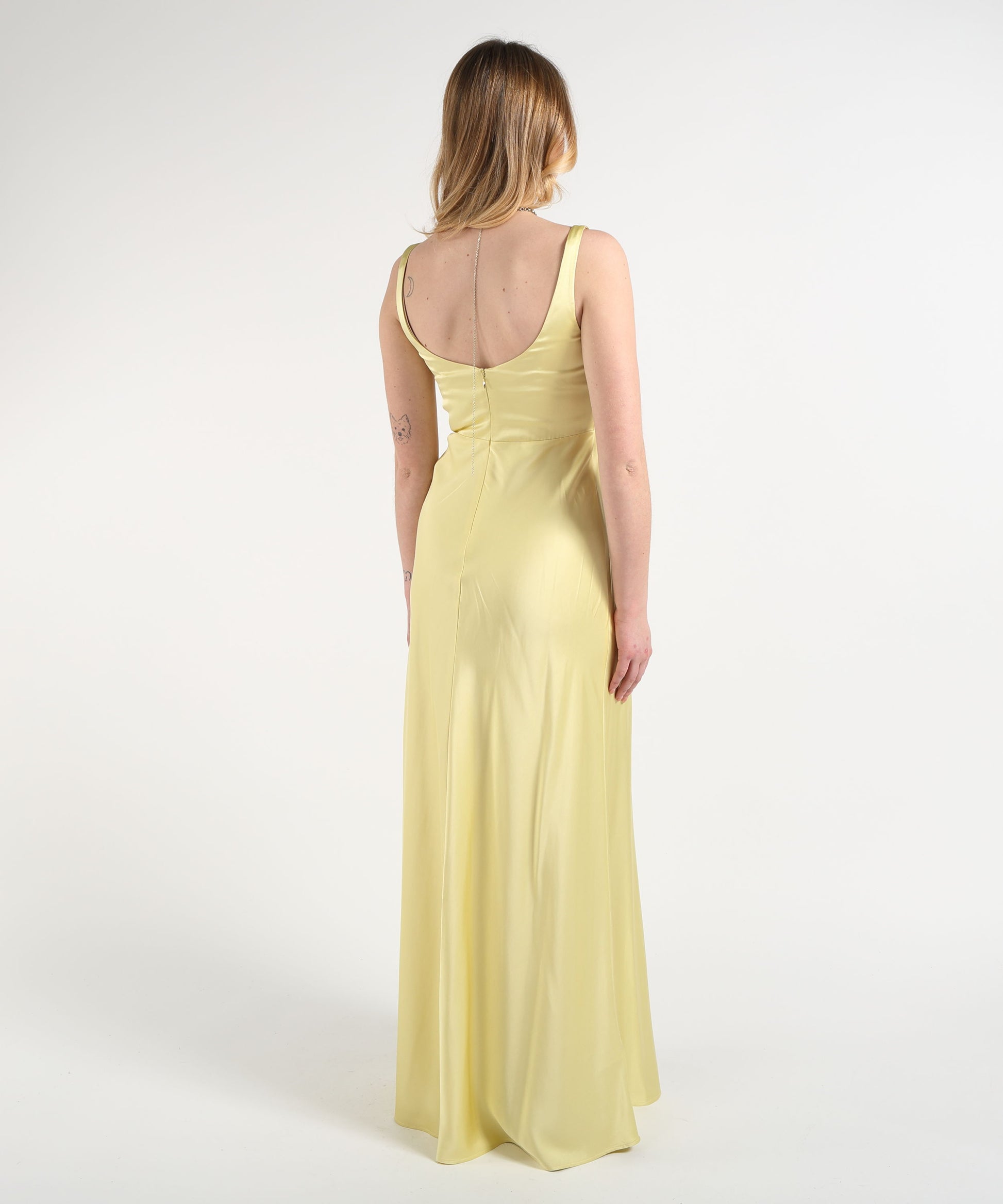 Dresses &amp; Suits LIUJO BLACK Sleeveless Maxi Dress Limone | LIUJO BLACK