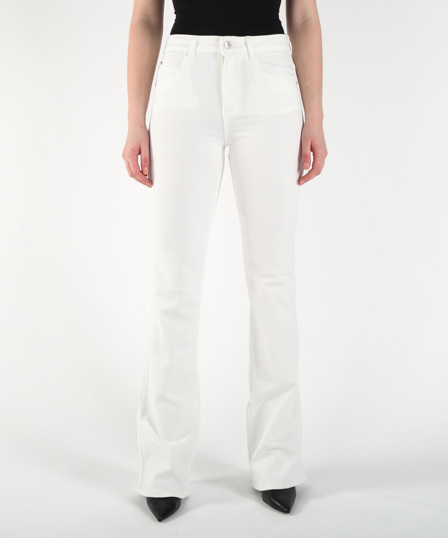 EMPORIO ARMANI Mid-Rise Flared Jeans
