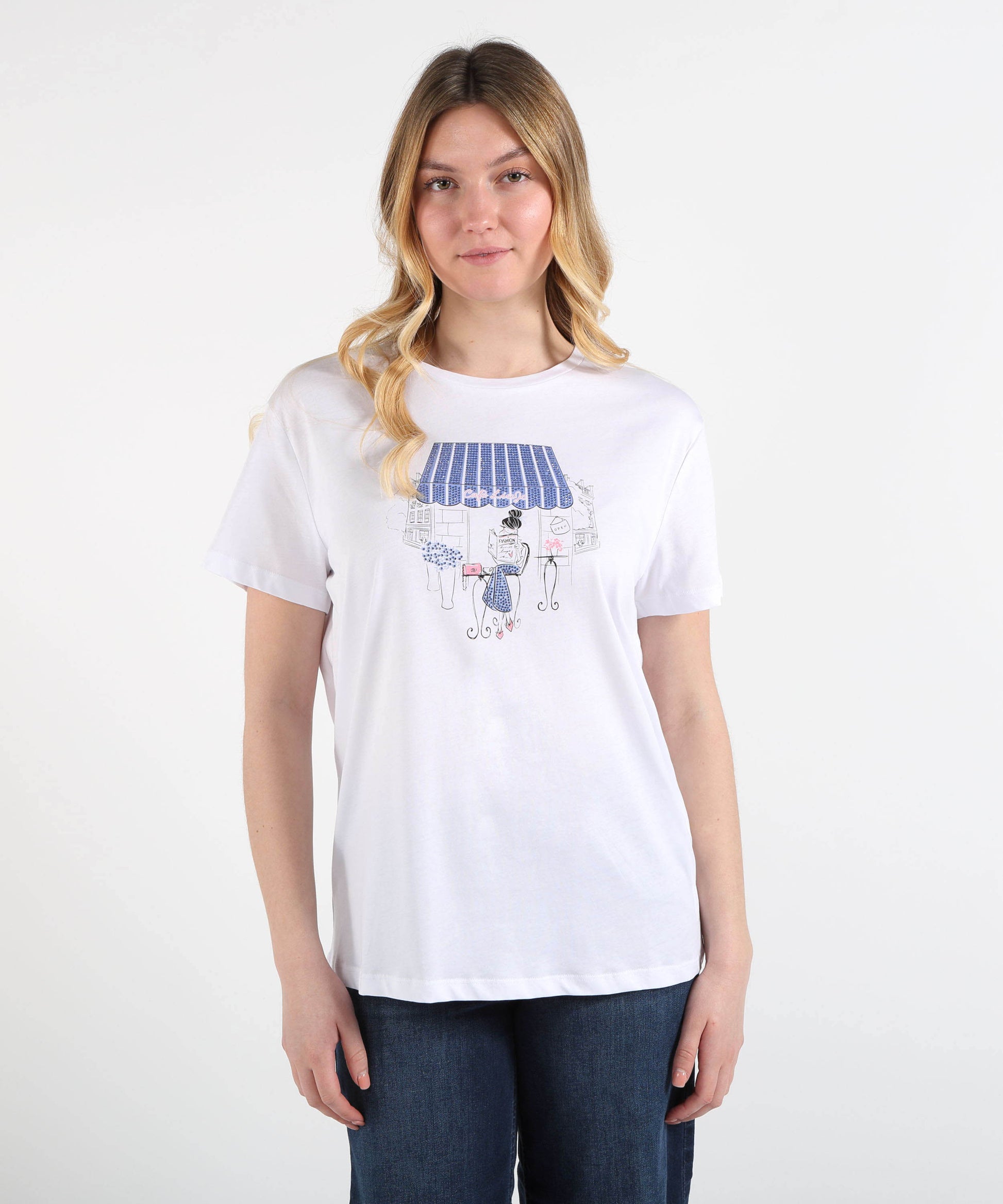 T-shirt LIUJO WHITE T-shirt con stampa Bianco | LIUJO WHITE