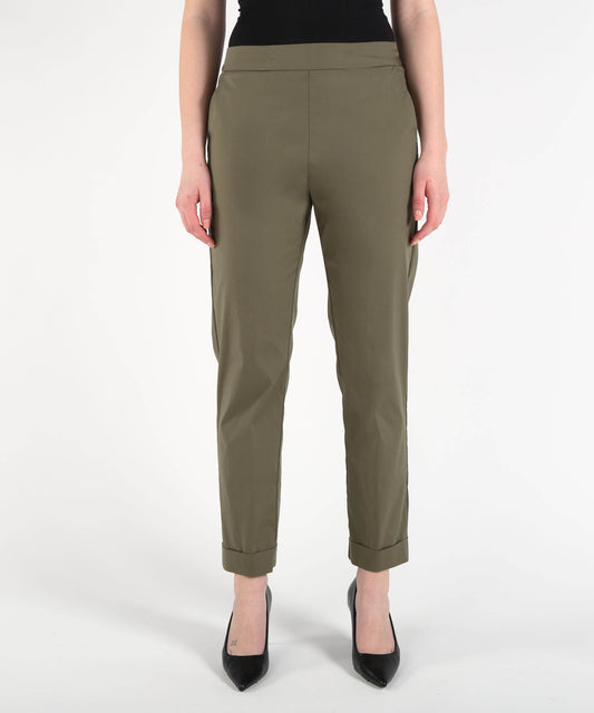 VOLPATO Cigarette Pants with Cuffs