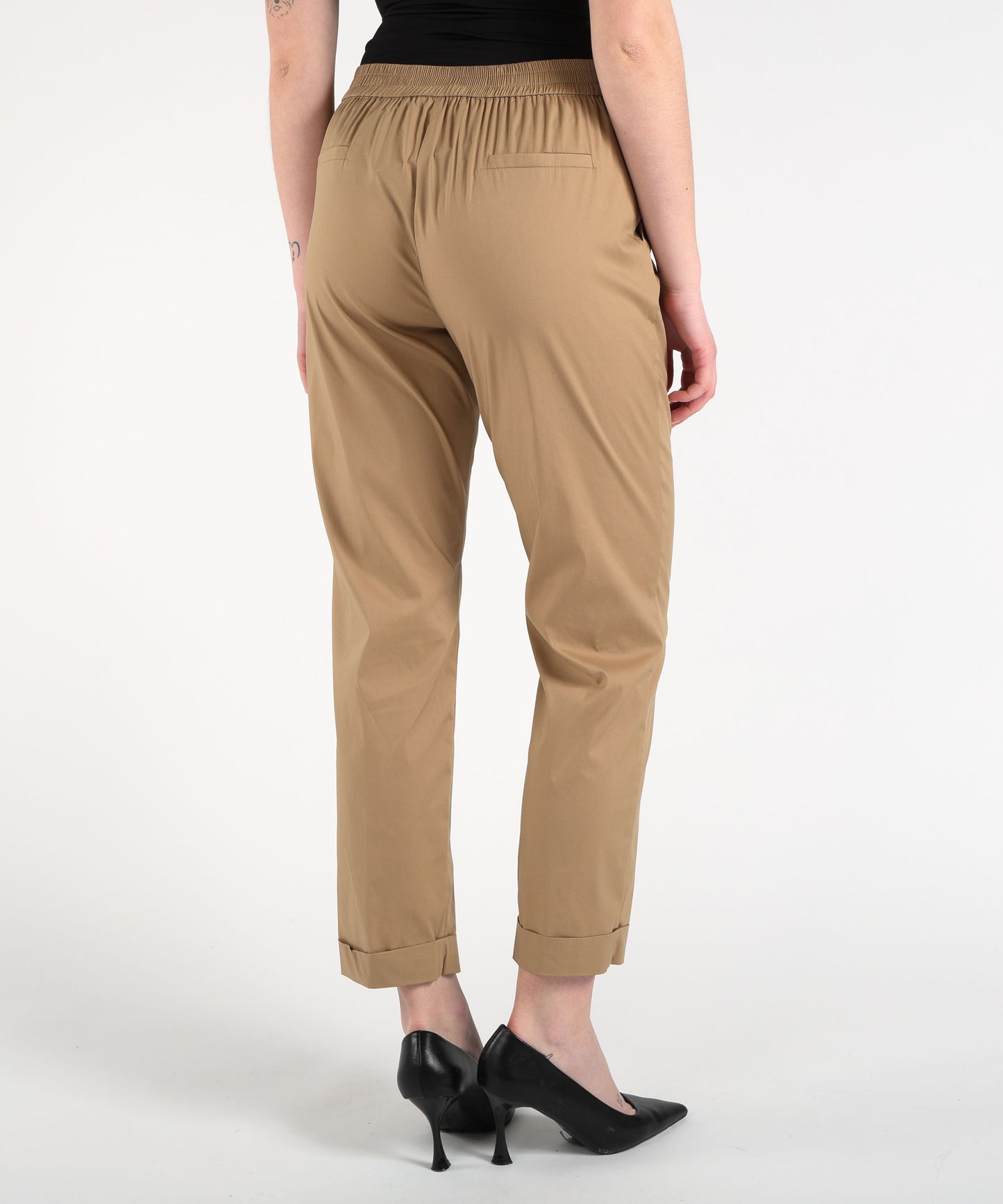 VOLPATO Cigarette Pants with Cuffs