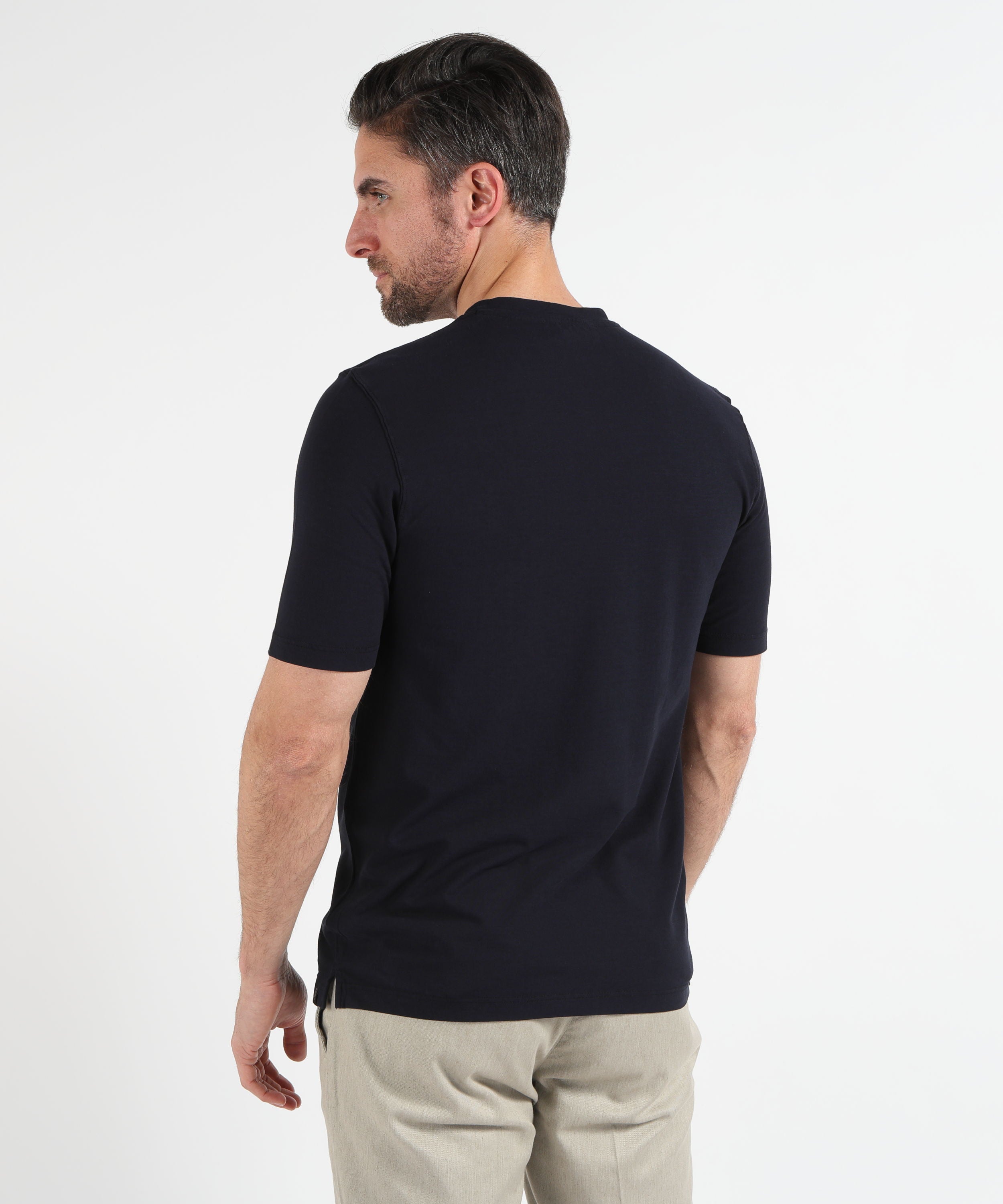 T-shirts GRAN SASSO Men’s undershirt T-shirt – short-sleeve Blu navy | GRAN SASSO