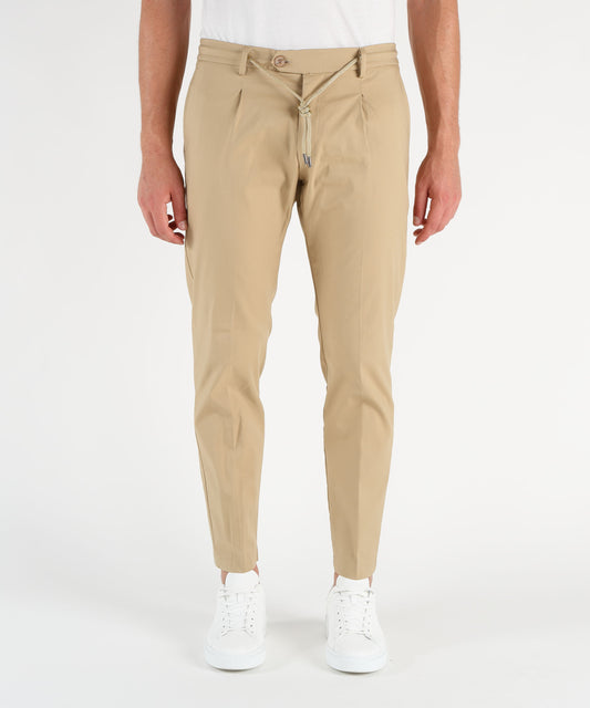 Pantaloni MARINO Pantalone tasca america Cammello | MRN
