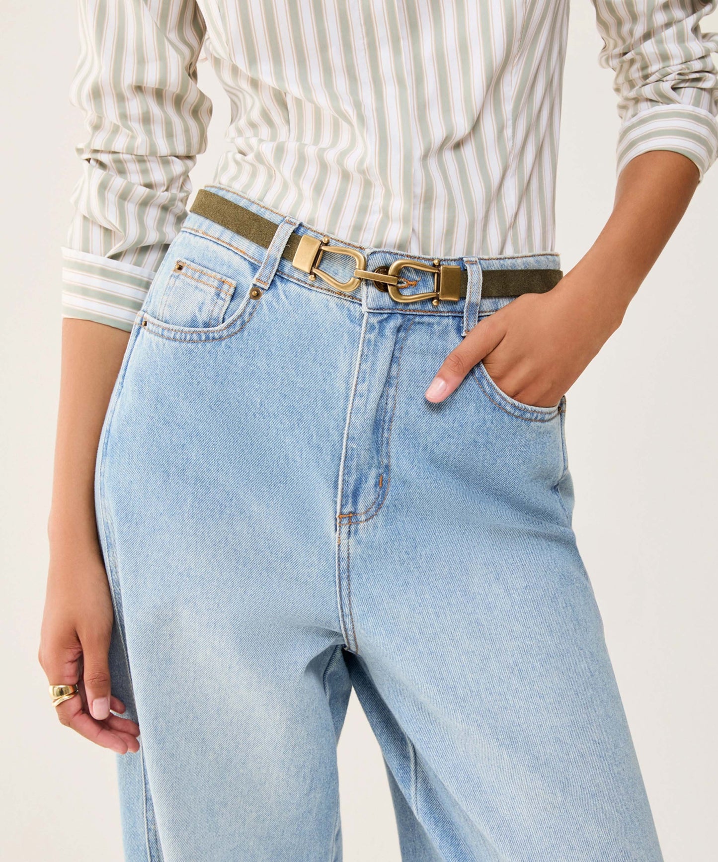 PENNYBLACK Textured Belt