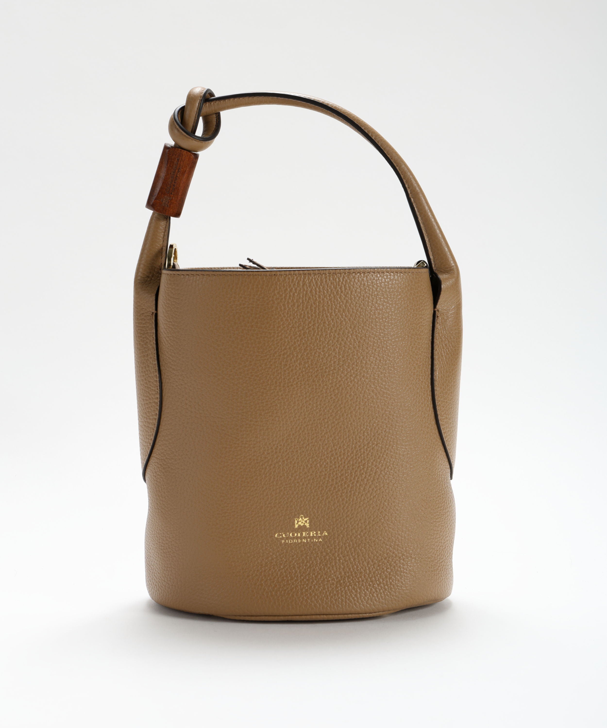 Bags CUOIERIA FIORENTINA Small Agata Bucket Bag Deserto | CUOIERIA FIORENTINA