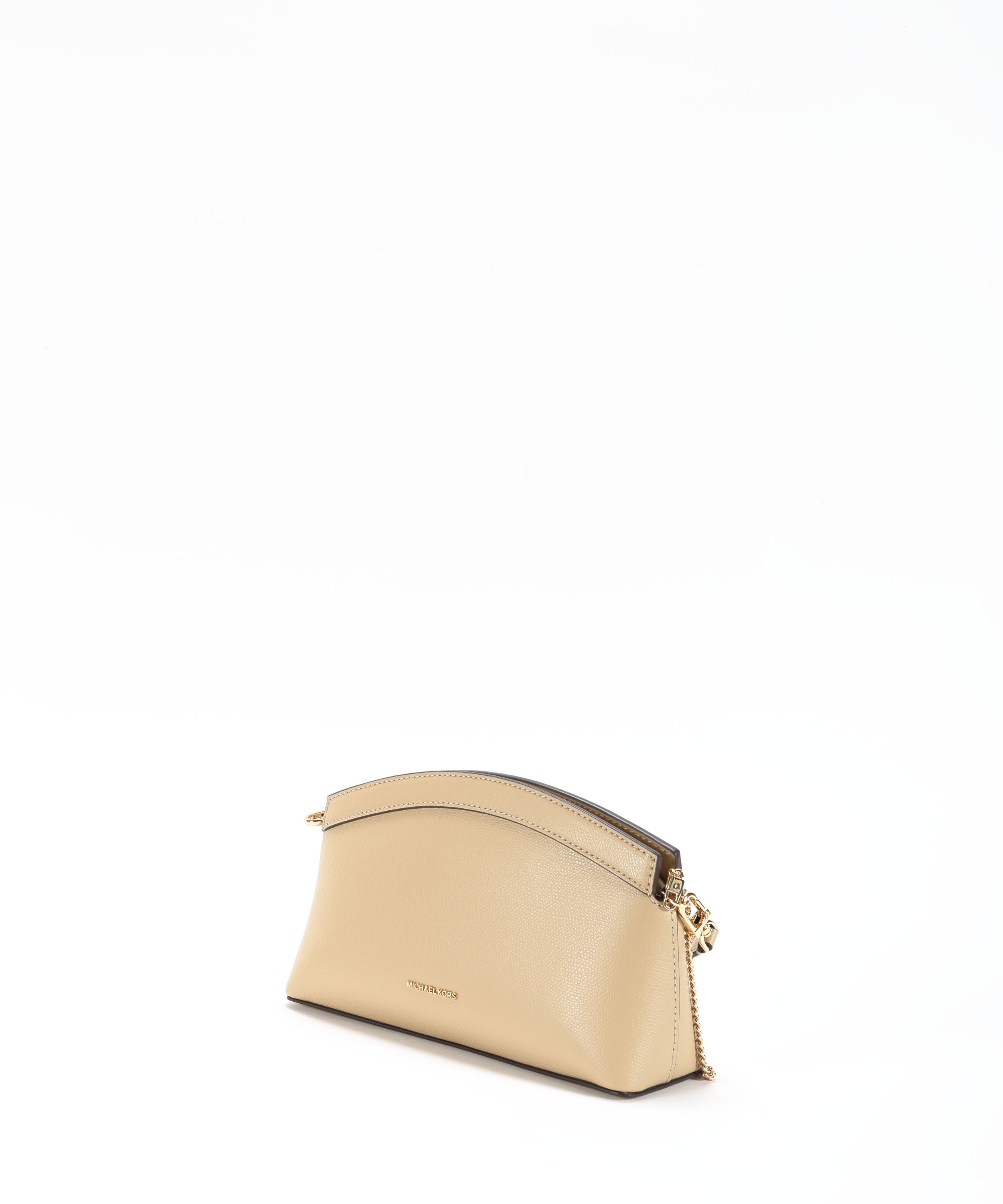 Crossbody bags MICHAEL KORS Small Athena Convertible Leather Clutch Kaki | MICHAEL KORS