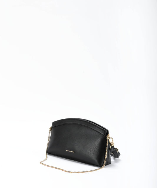 Crossbody bags MICHAEL KORS Small Athena Convertible Leather Clutch Nero | MICHAEL KORS