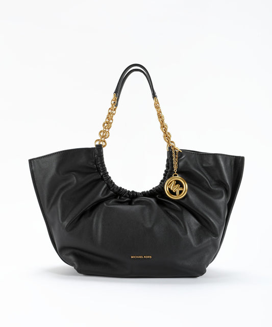 Bags MICHAEL KORS Large Indie Leather Tote Bag Nero | MICHAEL KORS