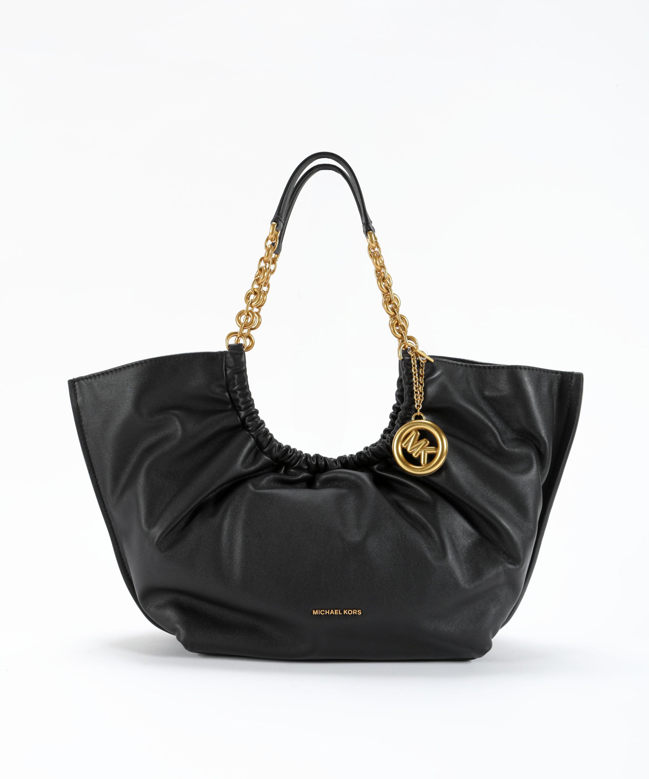 Bags MICHAEL KORS Large Indie Leather Tote Bag Nero | MICHAEL KORS