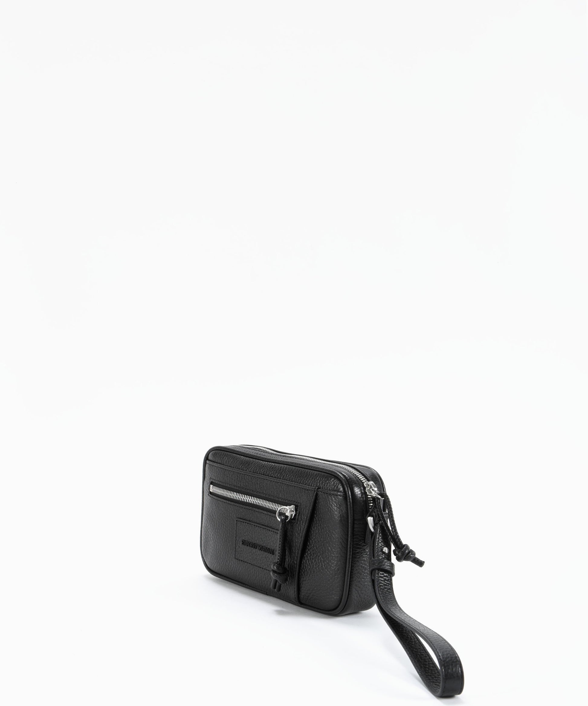 Beauty case EMPORIO ARMANI Beauty in pelle bottalata Nero | EMPORIO ARMANI