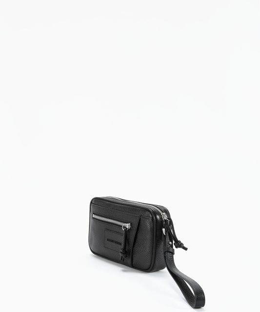Beauty case EMPORIO ARMANI Beauty in pelle bottalata Nero | EMPORIO ARMANI