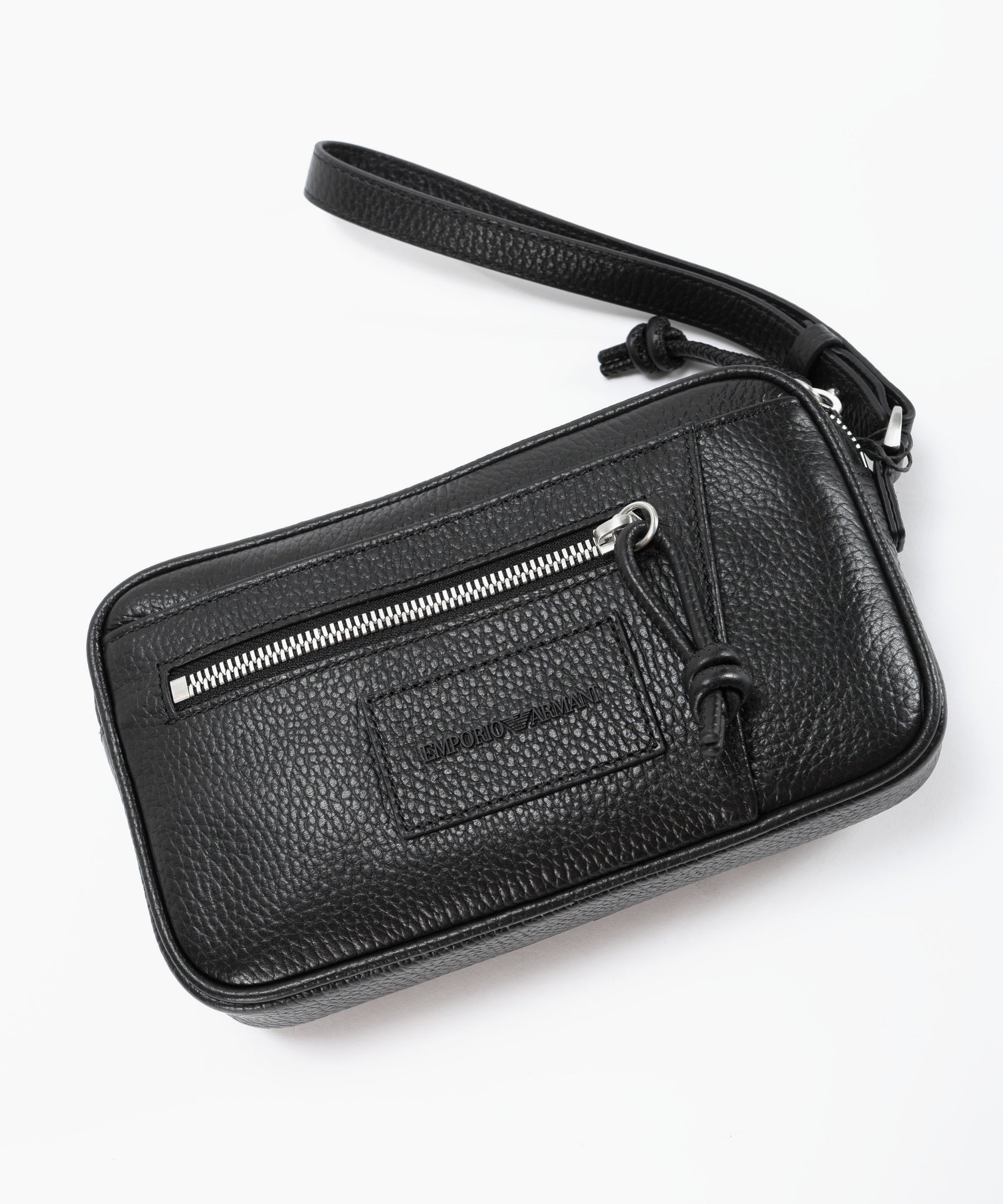 Beauty case EMPORIO ARMANI Beauty in pelle bottalata Nero | EMPORIO ARMANI