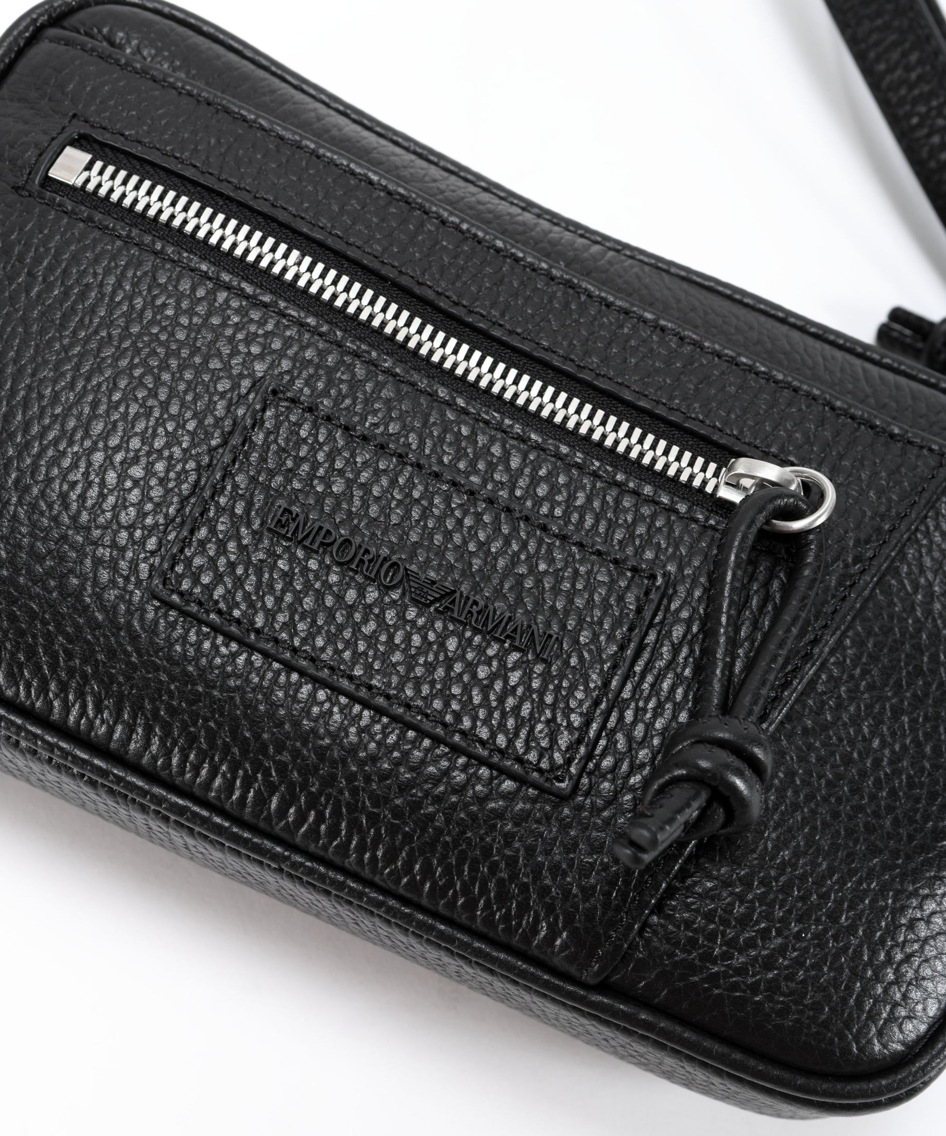 Beauty case EMPORIO ARMANI Beauty in pelle bottalata Nero | EMPORIO ARMANI