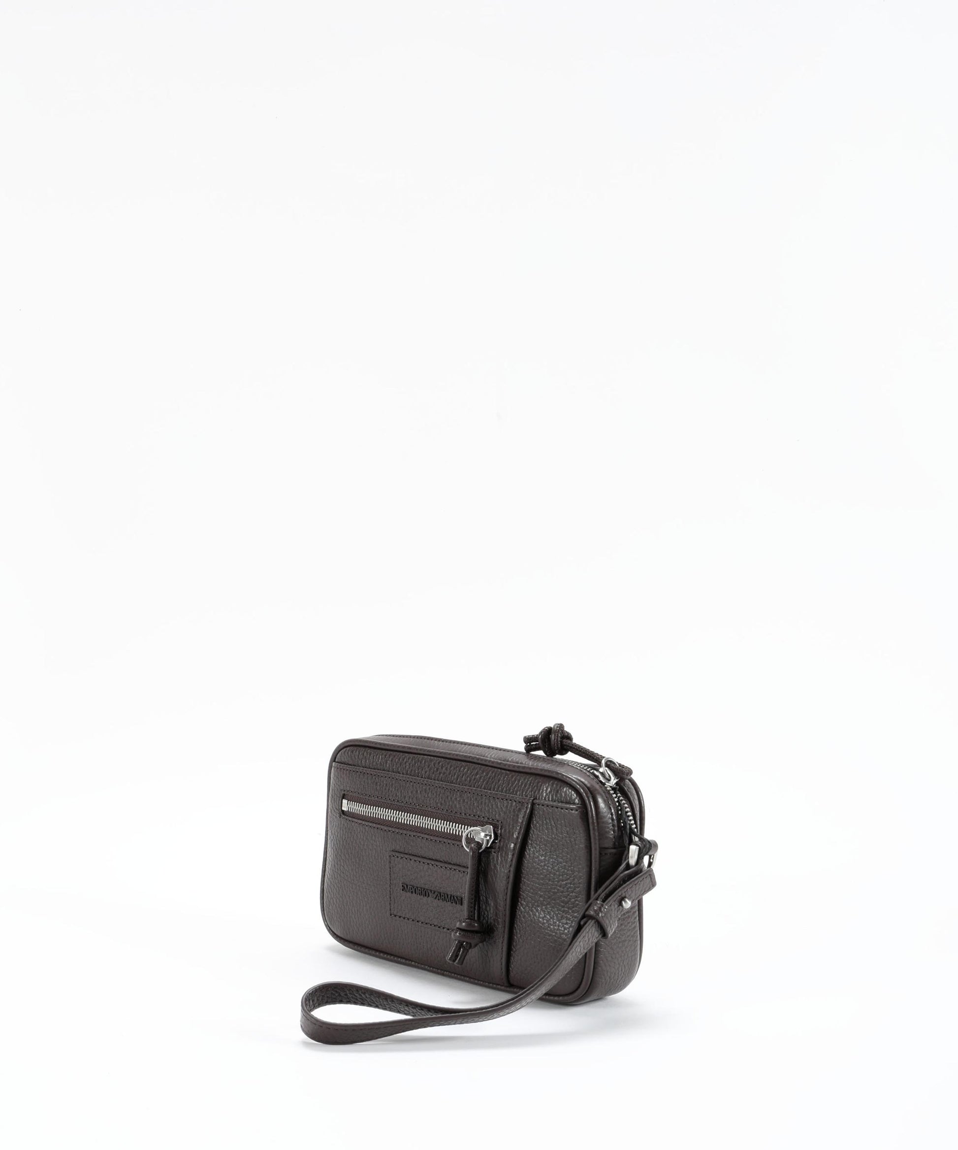 Beauty case EMPORIO ARMANI Beauty in pelle bottalata Marrone | EMPORIO ARMANI