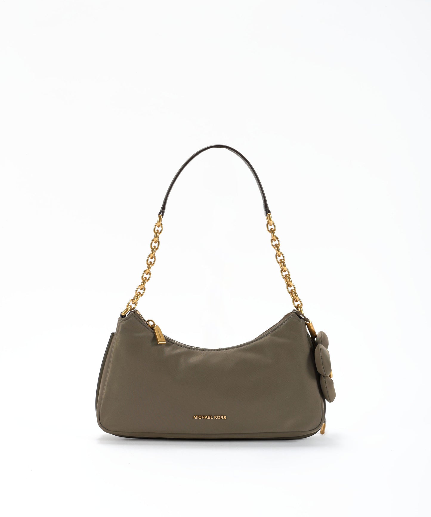 MICHAEL KORS Pochette Nolita media in nylon con catena