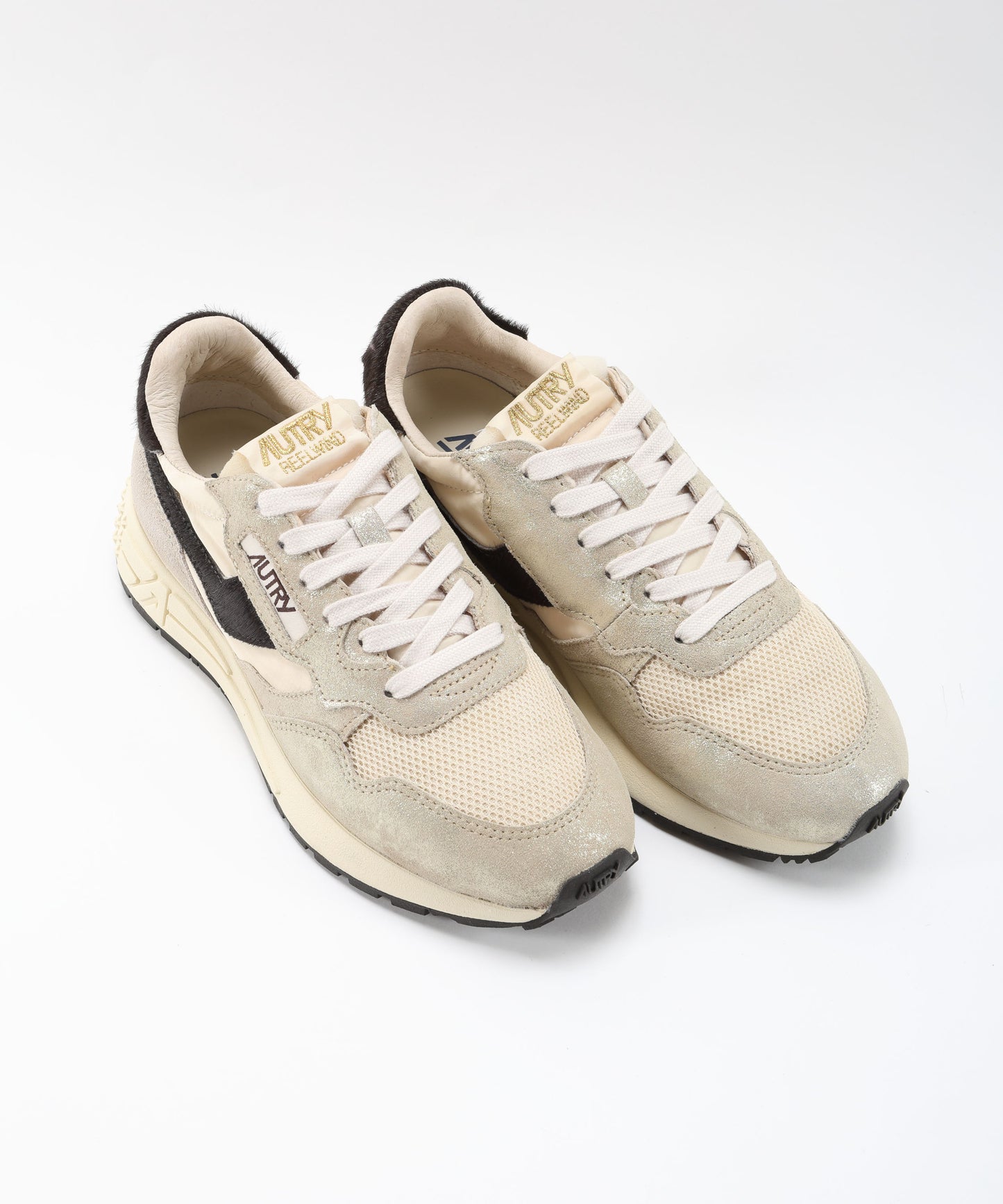 AUTRY Sneakers REELWIND - Laminato Platino Brown