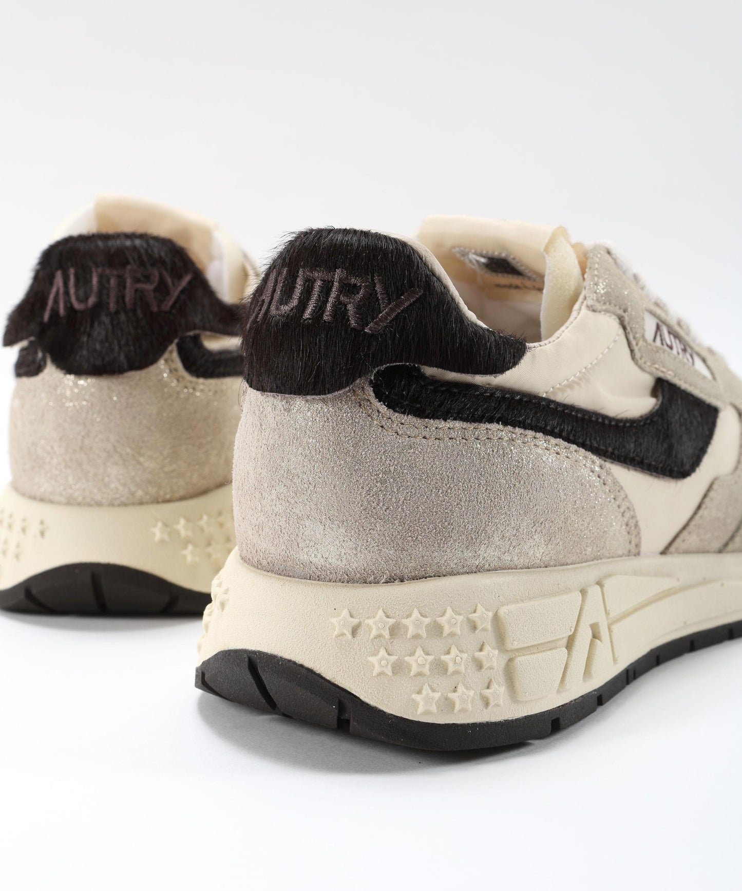 AUTRY Sneakers REELWIND - Laminato Platino Brown