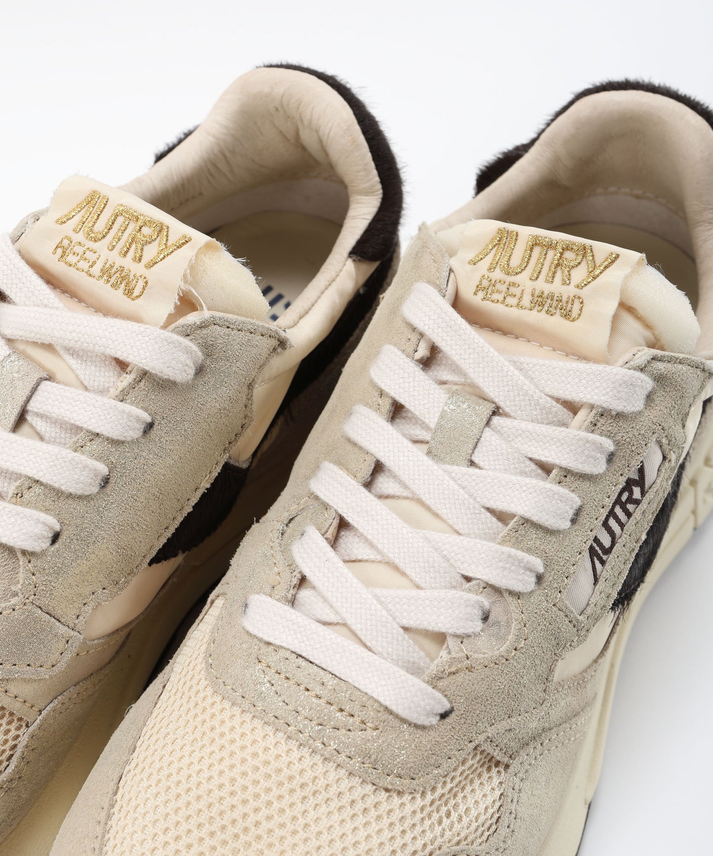 AUTRY Sneakers REELWIND - Laminato Platino Brown