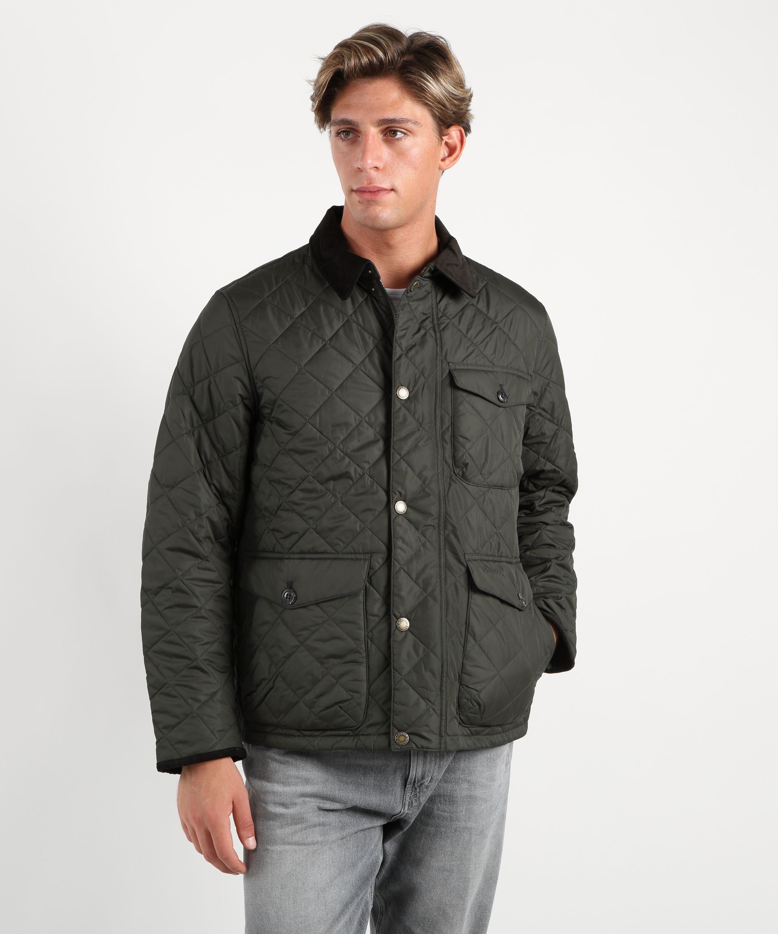 Giacche BARBOUR hornby quilted jacket Salvia | BARBOUR
