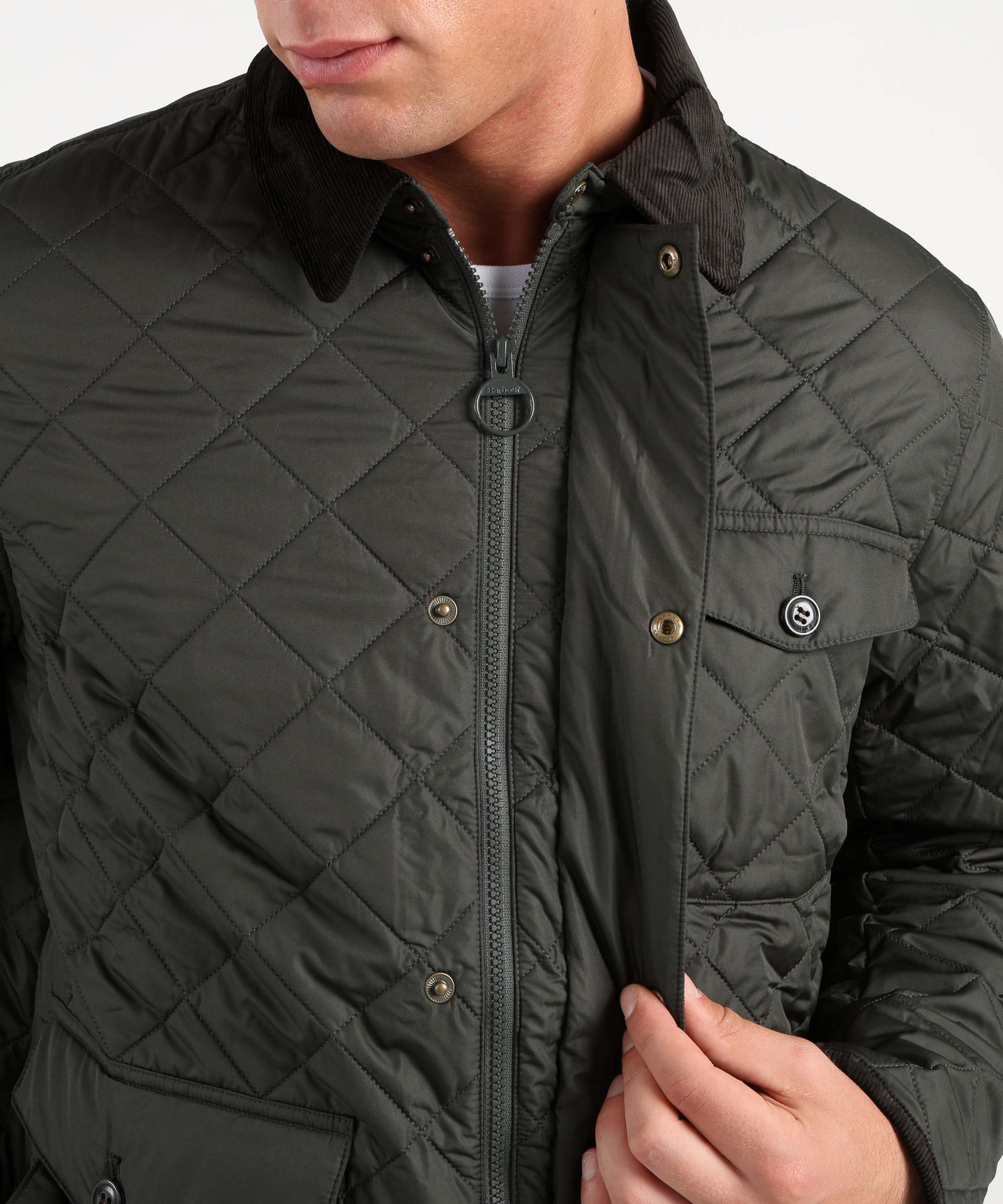 Giacche BARBOUR hornby quilted jacket Salvia | BARBOUR