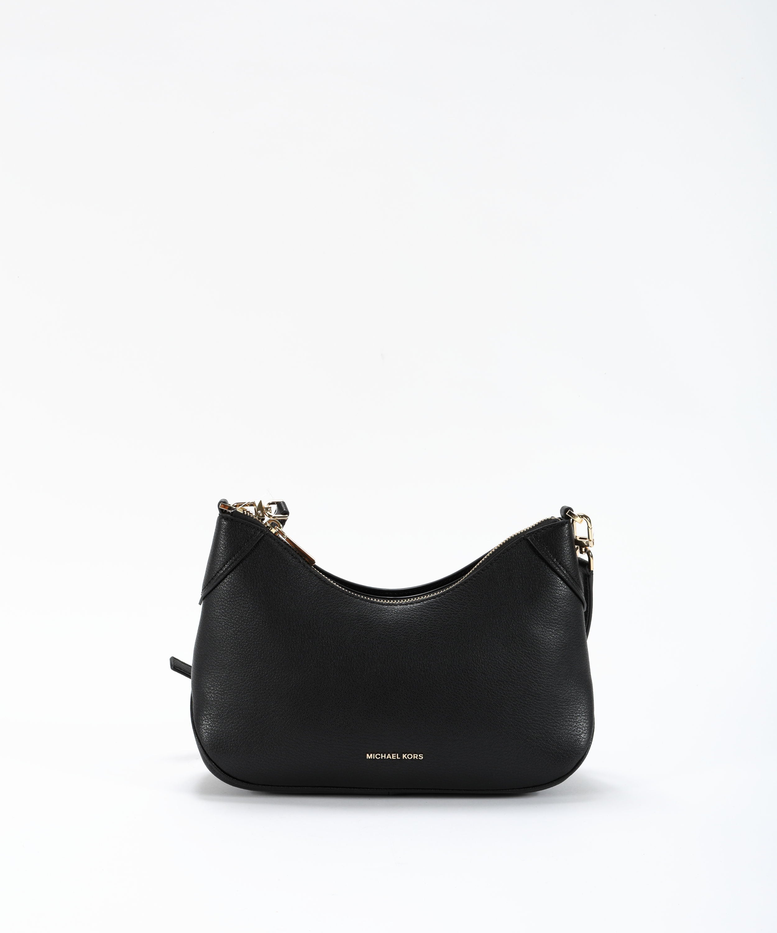 Bags MICHAEL KORS Leather Crossbody Bag Nero | MICHAEL KORS