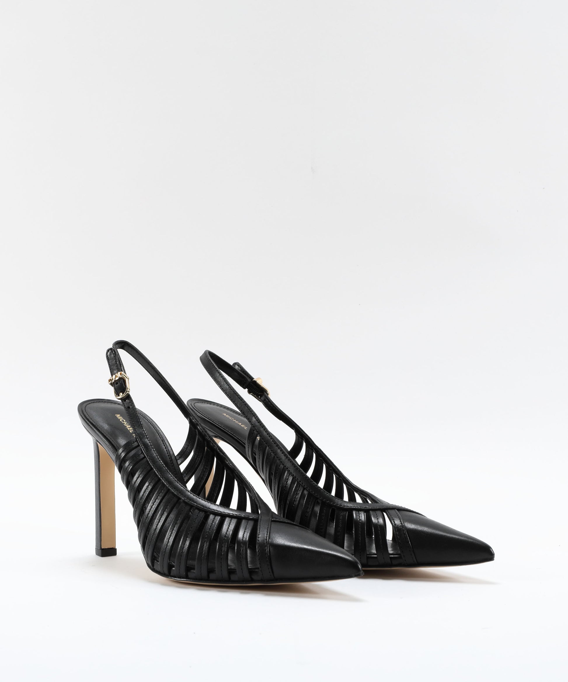 Chanel MICHAEL KORS Chanel in Pelle con Lavorazione Stringata Nero | MICHAEL KORS