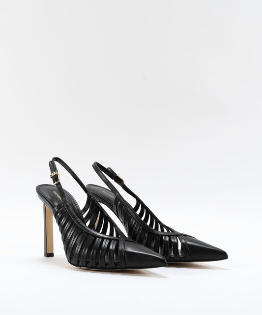 Chanel MICHAEL KORS Chanel Leather Lace-Up Shoes Nero | MICHAEL KORS