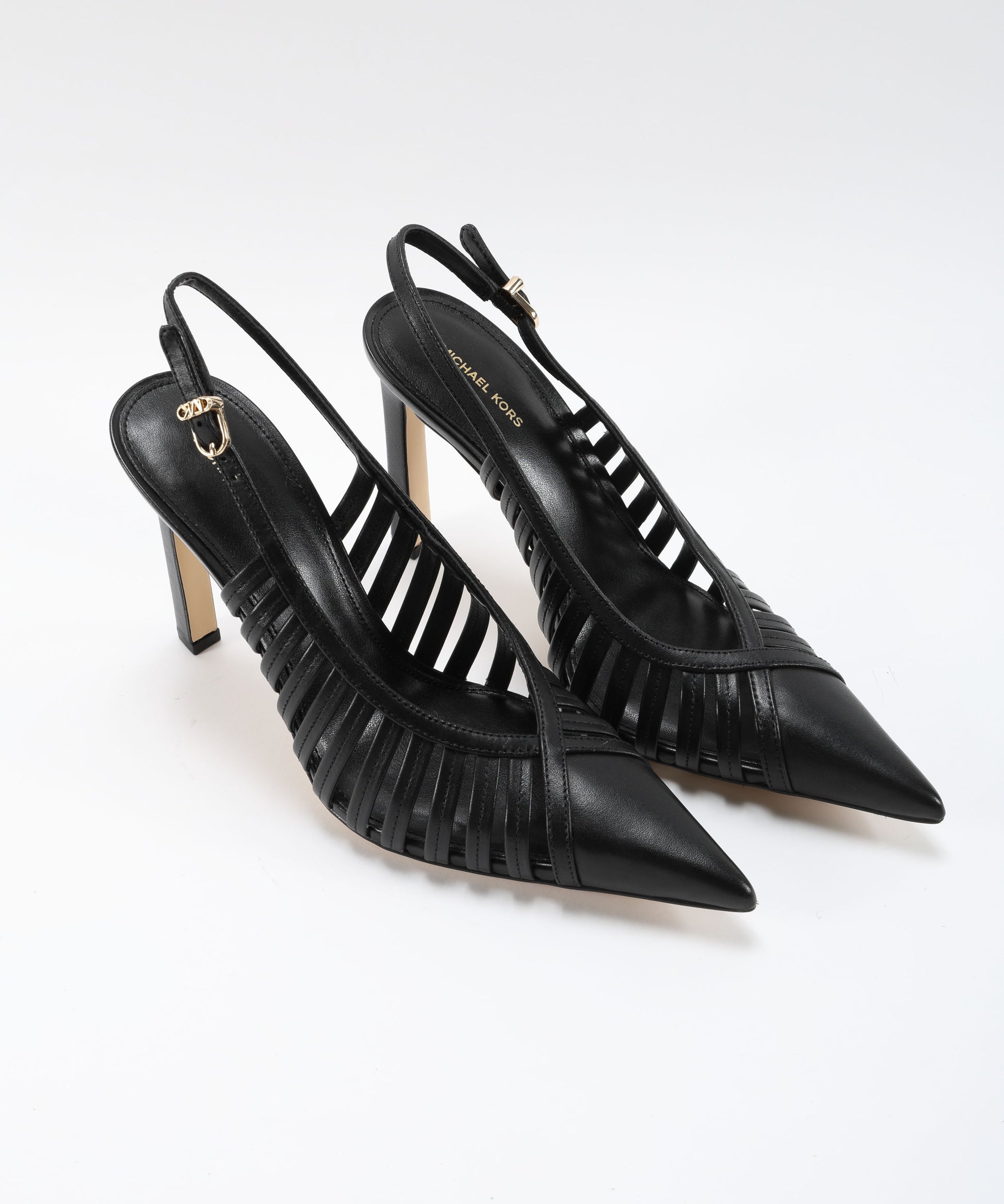 Chanel MICHAEL KORS Chanel in Pelle con Lavorazione Stringata Nero | MICHAEL KORS