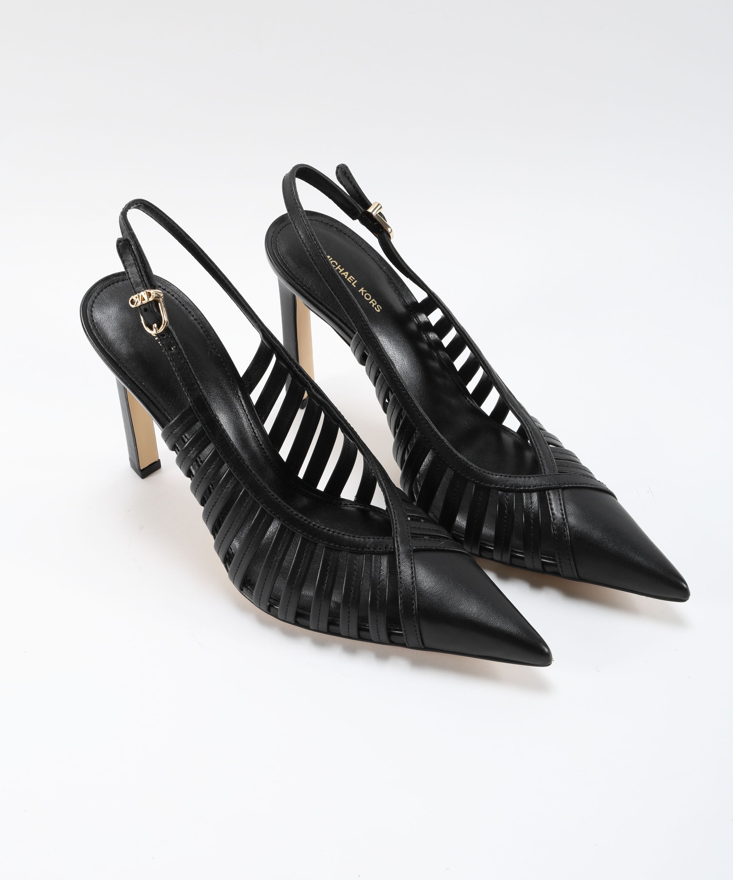 Chanel MICHAEL KORS Chanel Leather Lace-Up Shoes Nero | MICHAEL KORS