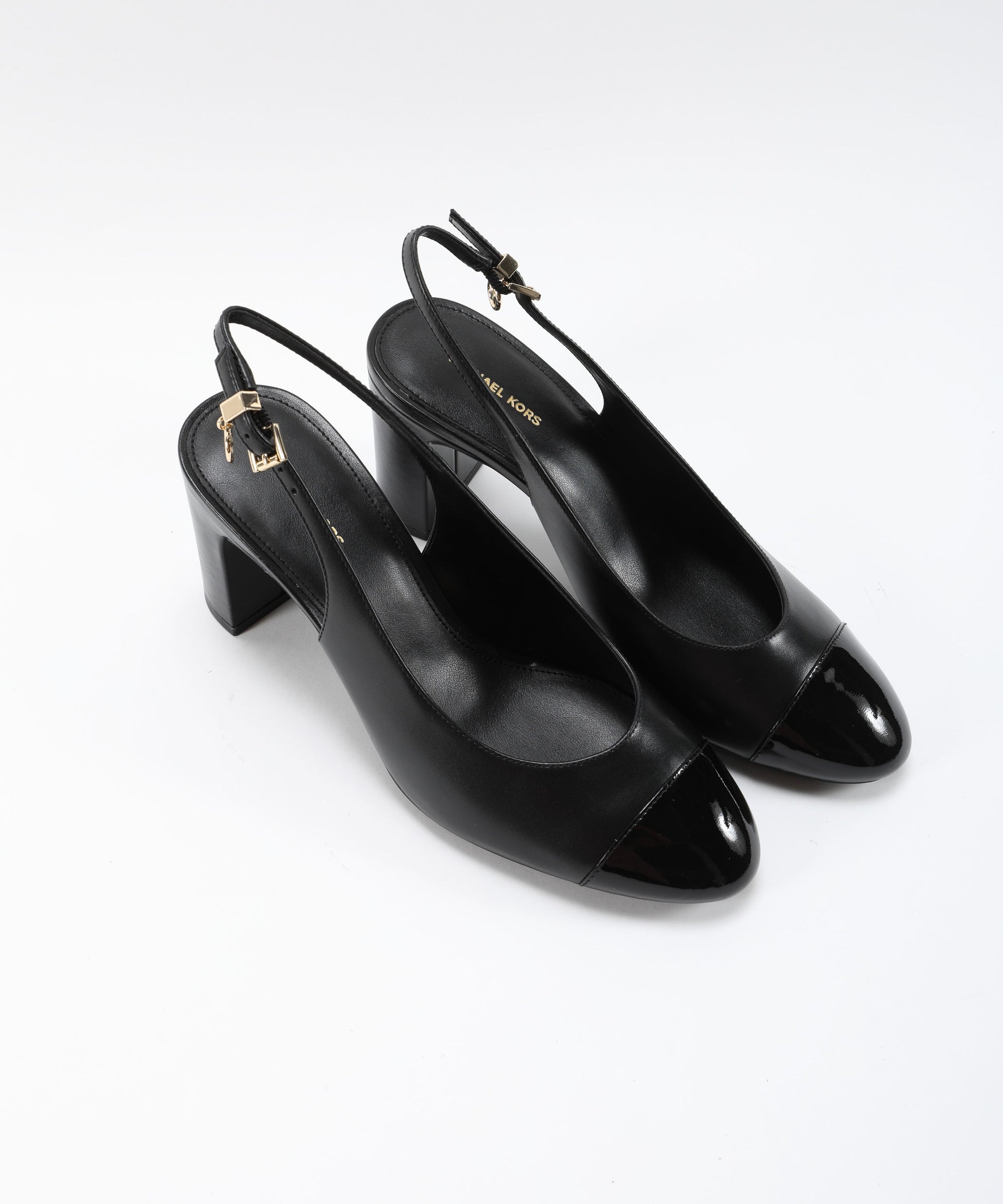 Chanel MICHAEL KORS Chanel in Pelle con Punta Lucida Nero | MICHAEL KORS