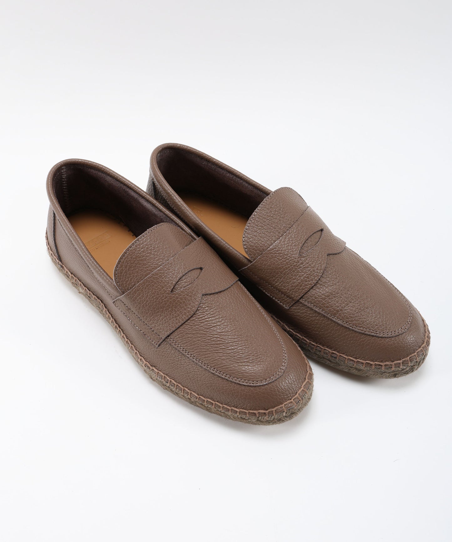 ABARCA Espadrillas da Uomo in Pelle