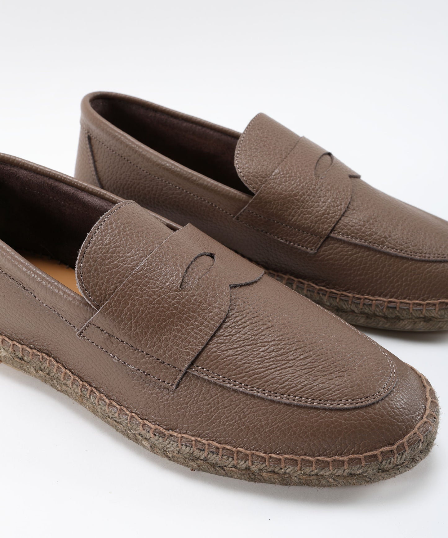 ABARCA Espadrillas da Uomo in Pelle