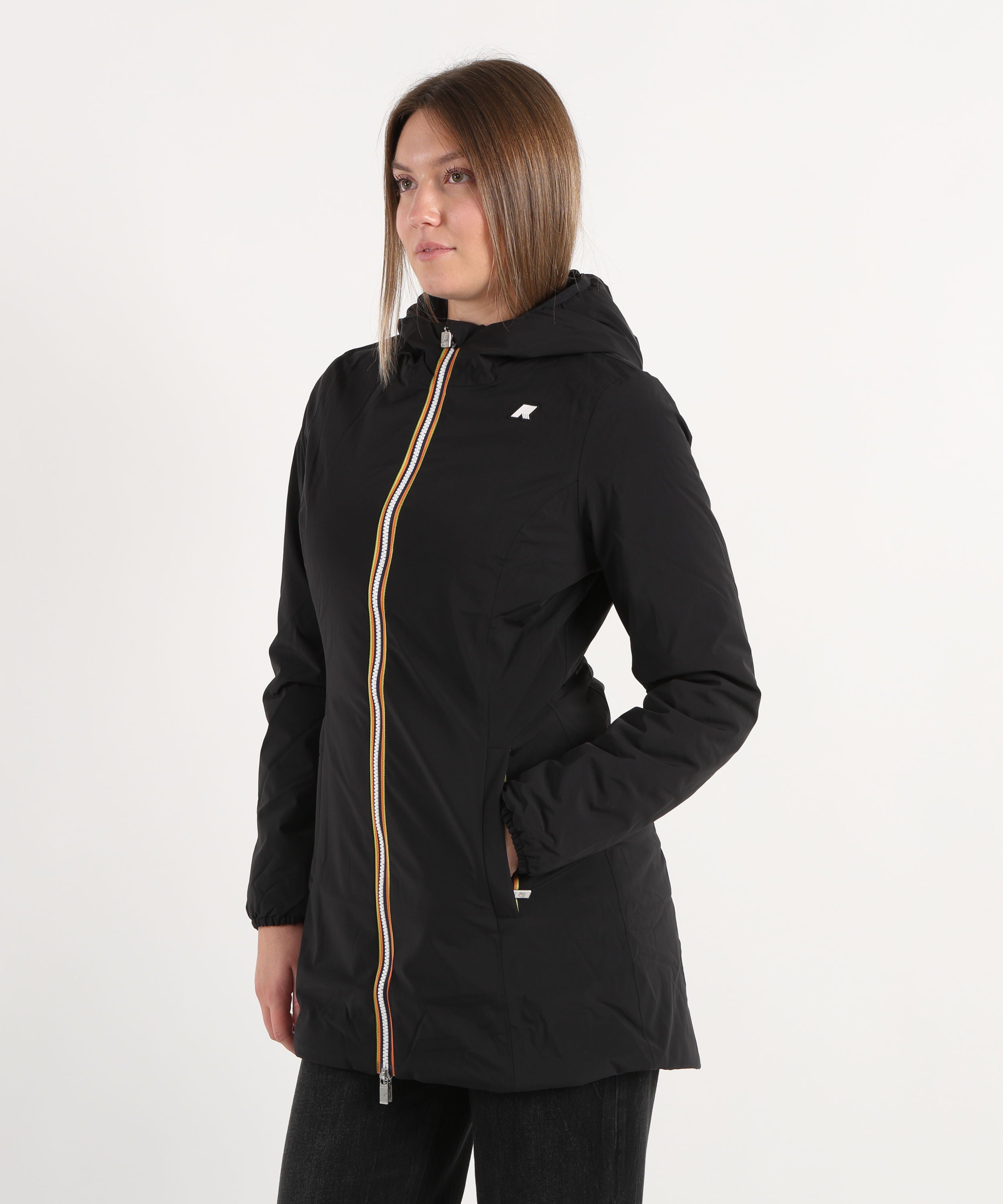 Giacche K-WAY denise st warm double Nero/blu | K-WAY