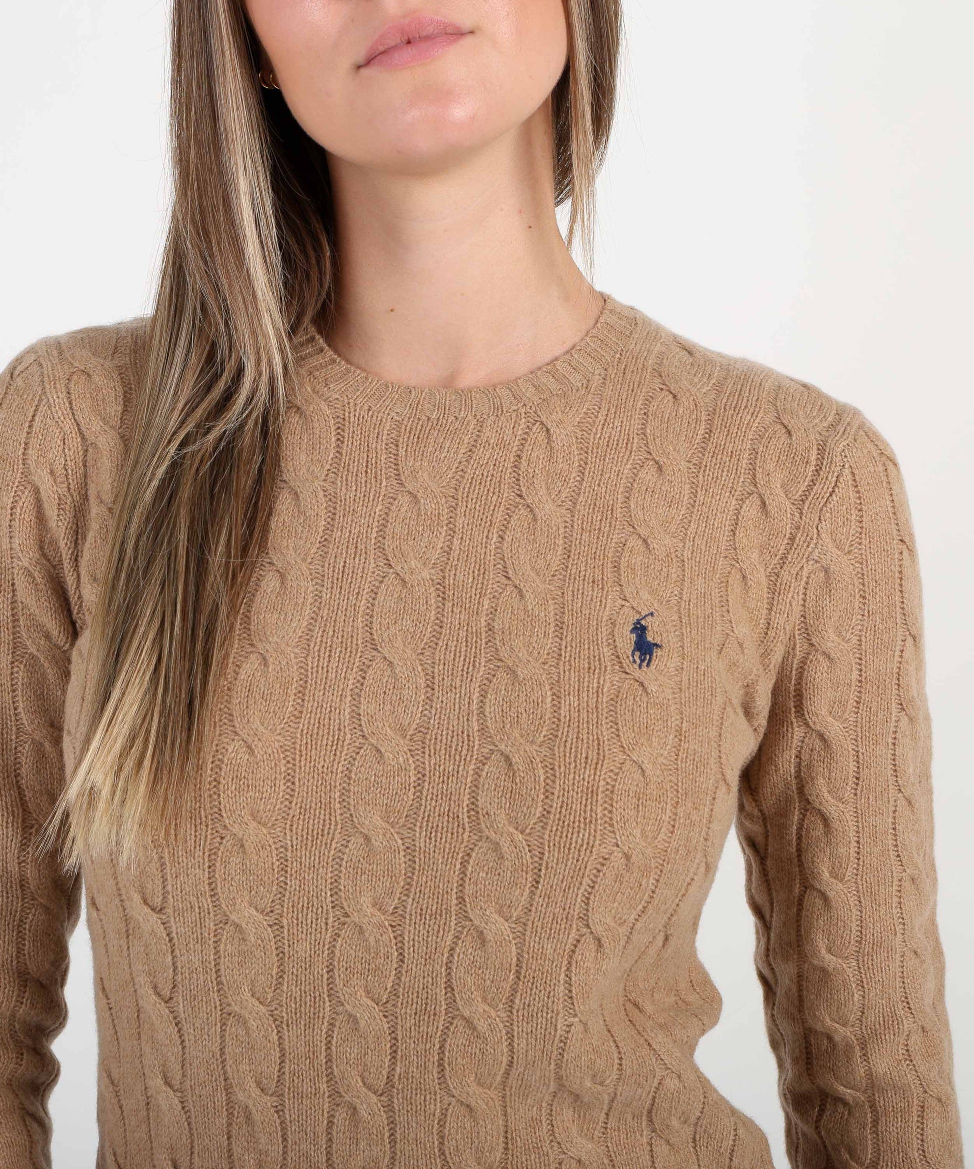 Pullovers POLO RALPH LAUREN Cable Knit Pullover Cammello | POLO RALPH LAUREN