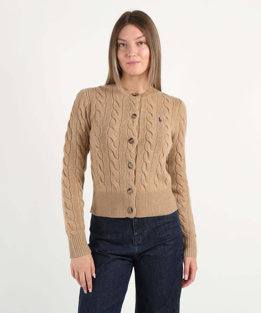 POLO RALPH LAUREN Cardigan a treccia