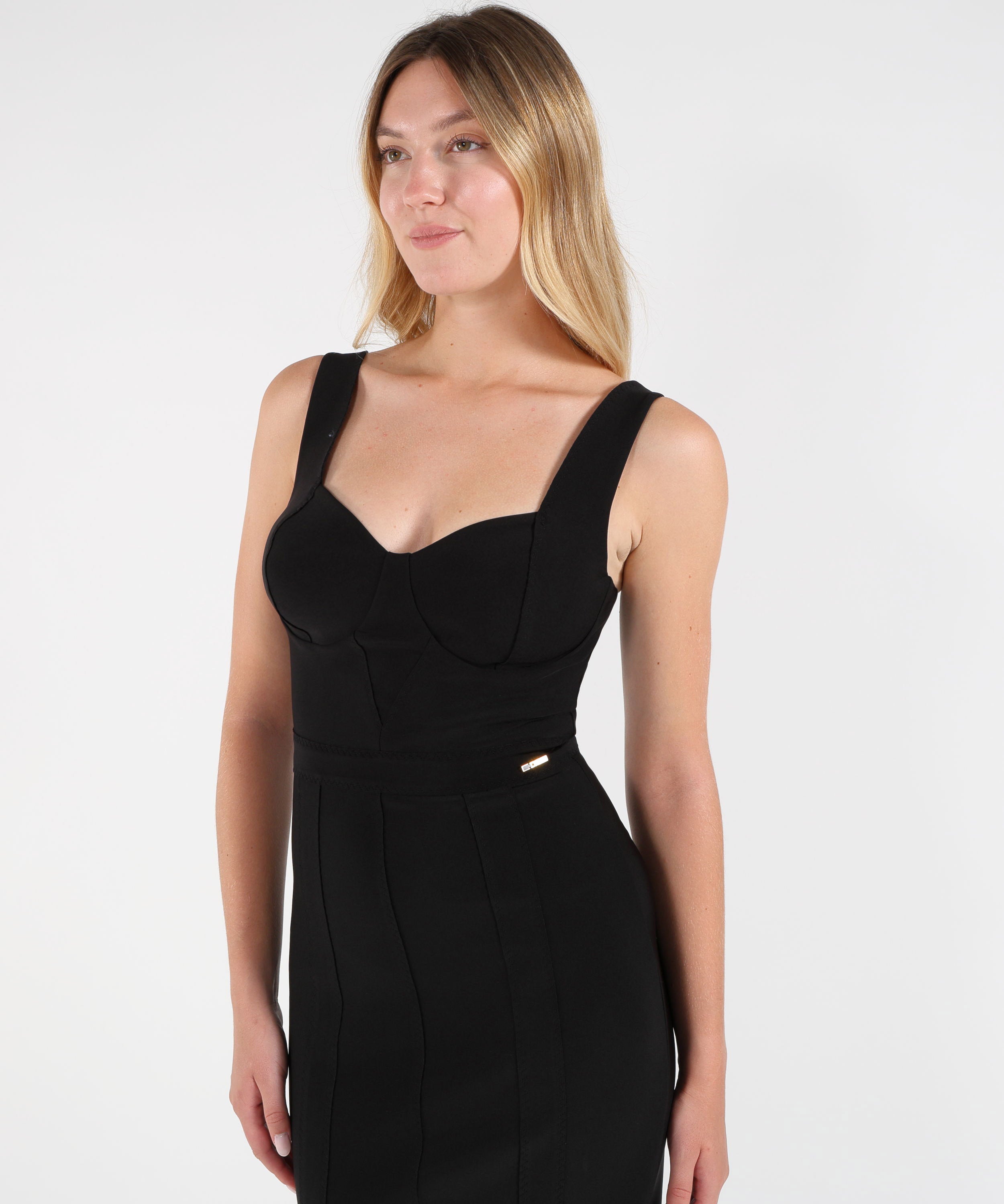 Abiti ELISABETTA FRANCHI Abito in scuba Nero | ELISABETTA FRANCHI